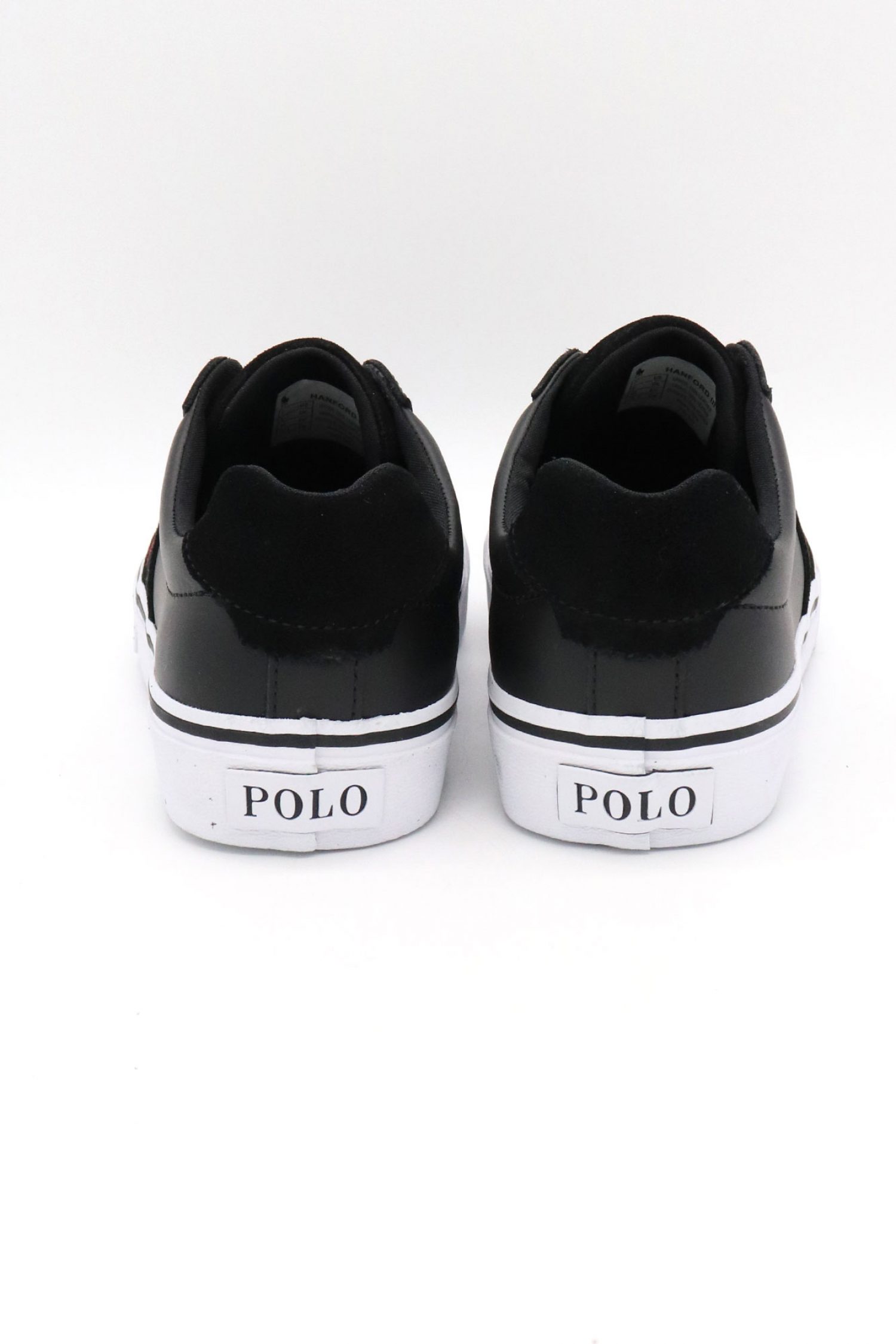 RALPH LAUREN ΠΑΠΟΥΤΣΙΑ SNEAKERS HANFORD II-SK-LTL ΜΑΥΡΟ-ΚΟΚΚΙΝΟ φωτογραφία