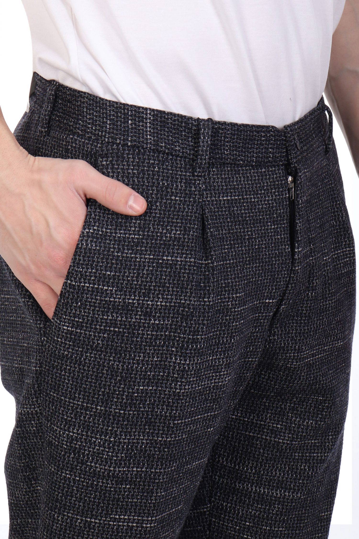 BALDESSARINI ΠΑΝΤΕΛΟΝΙ CHINO ΜΙΚΡΟΣΧΕΔΙΟ COX-T ΜΠΛΕ φωτογραφία