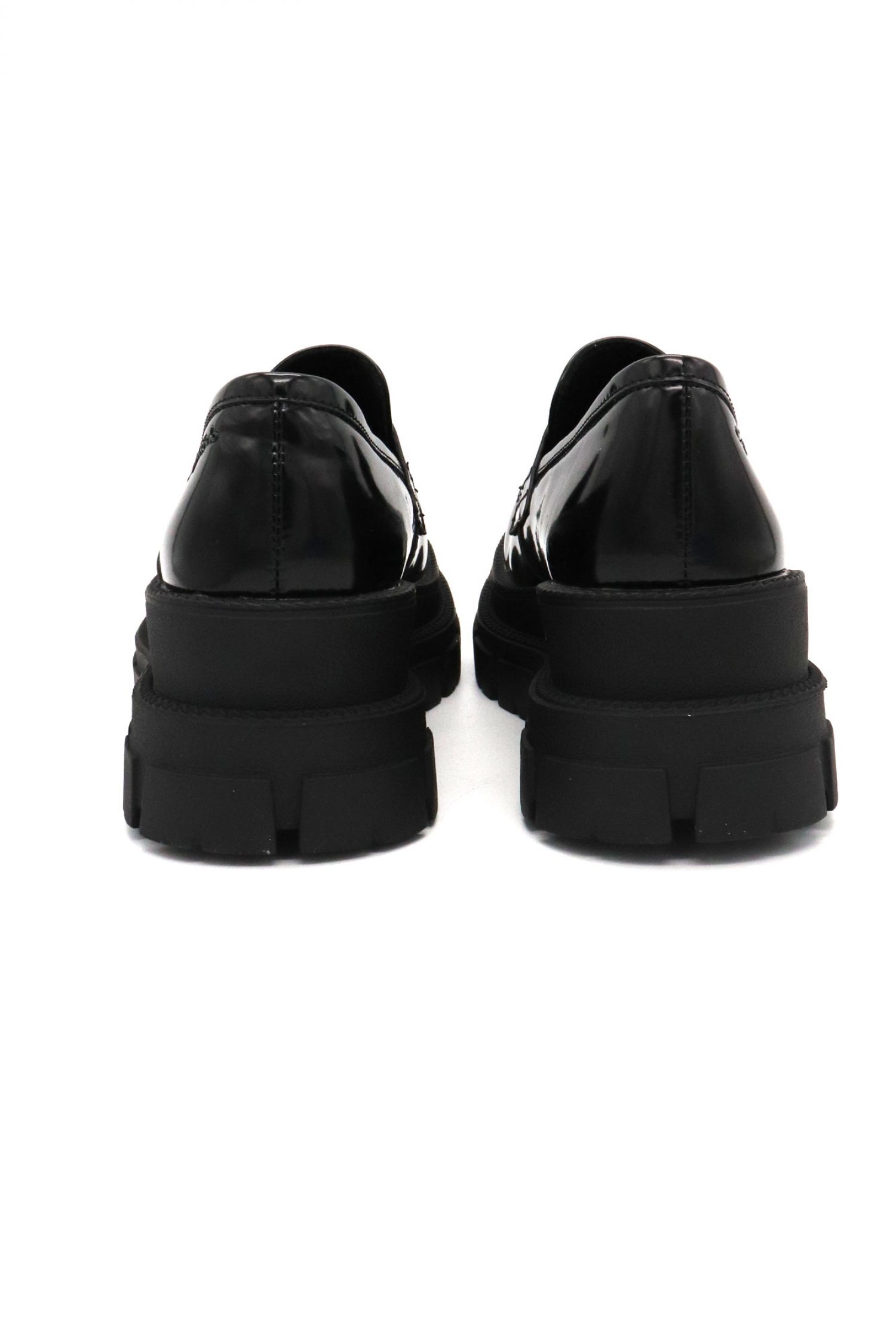 GAI MATTIOLO ΠΑΠΟΥΤΣΙΑ ΜΟΚΑΣΙΝΙΑ LOGO ΜΑΥΡΟ