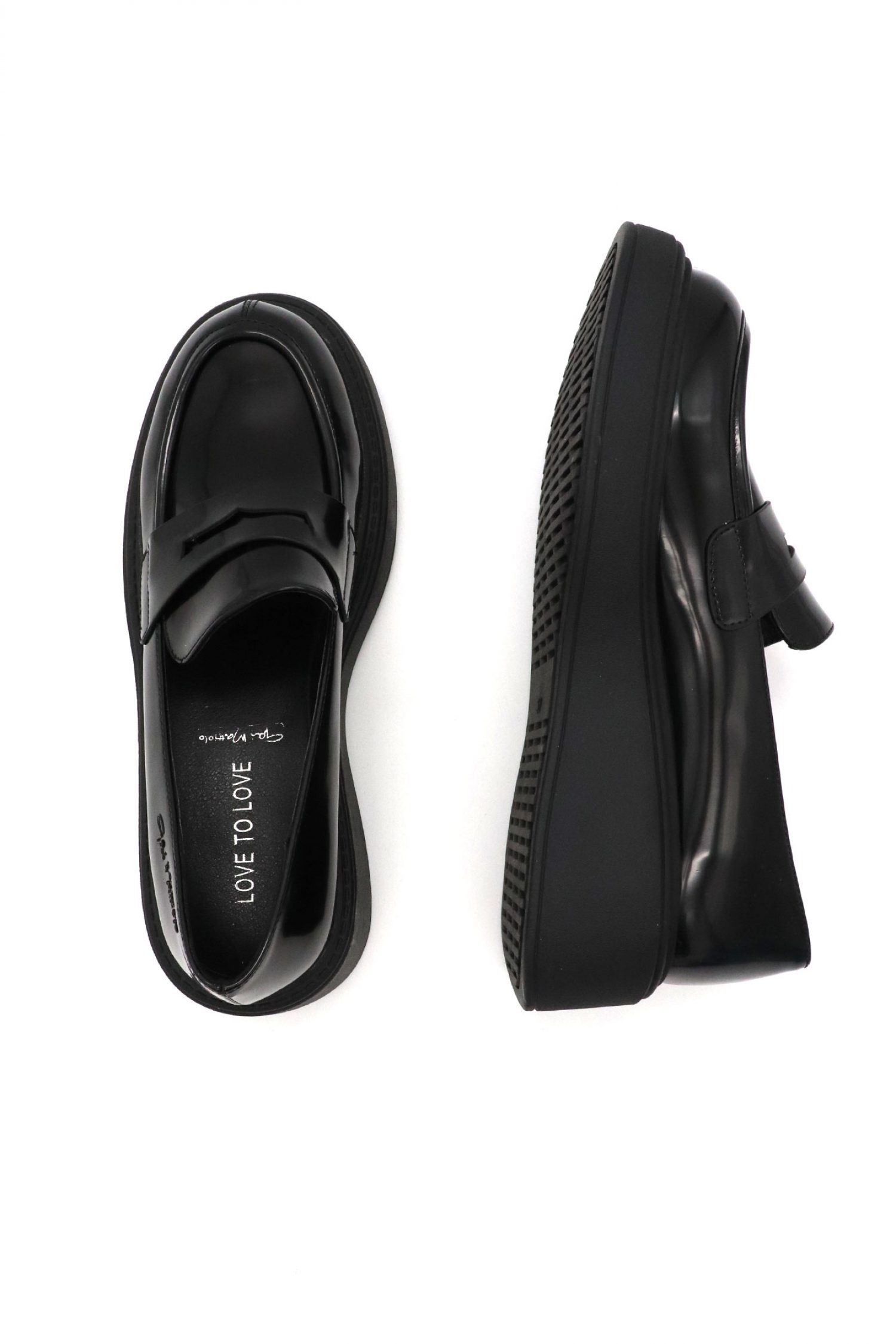 GAI MATTIOLO ΠΑΠΟΥΤΣΙΑ ΜΟΚΑΣΙΝΙΑ LOGO ΜΑΥΡΟ