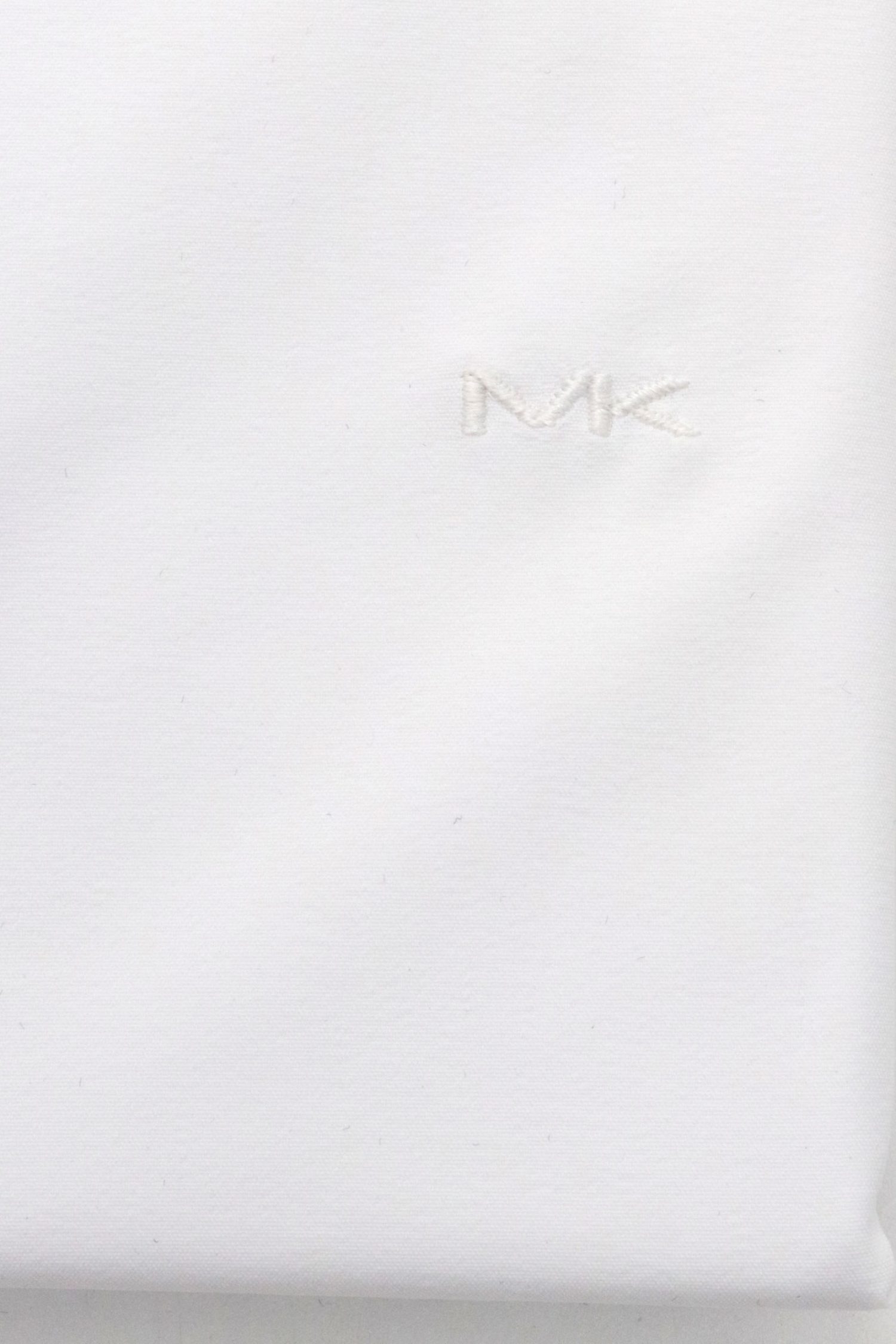 MICHAEL KORS ΠΟΥΚΑΜΙΣΟ SLIM FIT PERFORMANCE STRETCH ΛΕΥΚΟ φωτογραφία