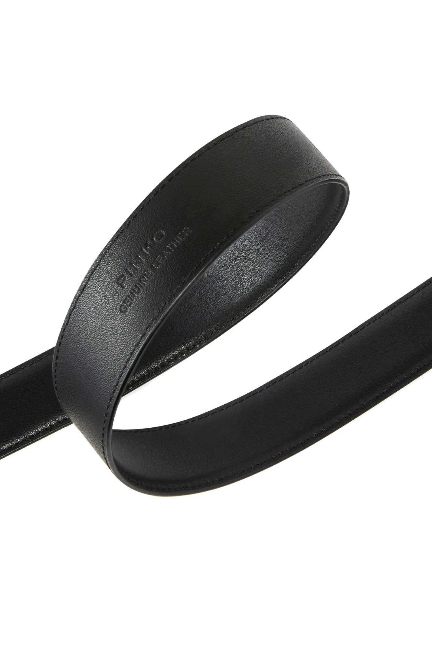 PINKO ΖΩΝΗ LOVE BERRY H3 ΑΓΚΡΑΦΑ BIRDS ΜΑΥΡΟ φωτογραφία