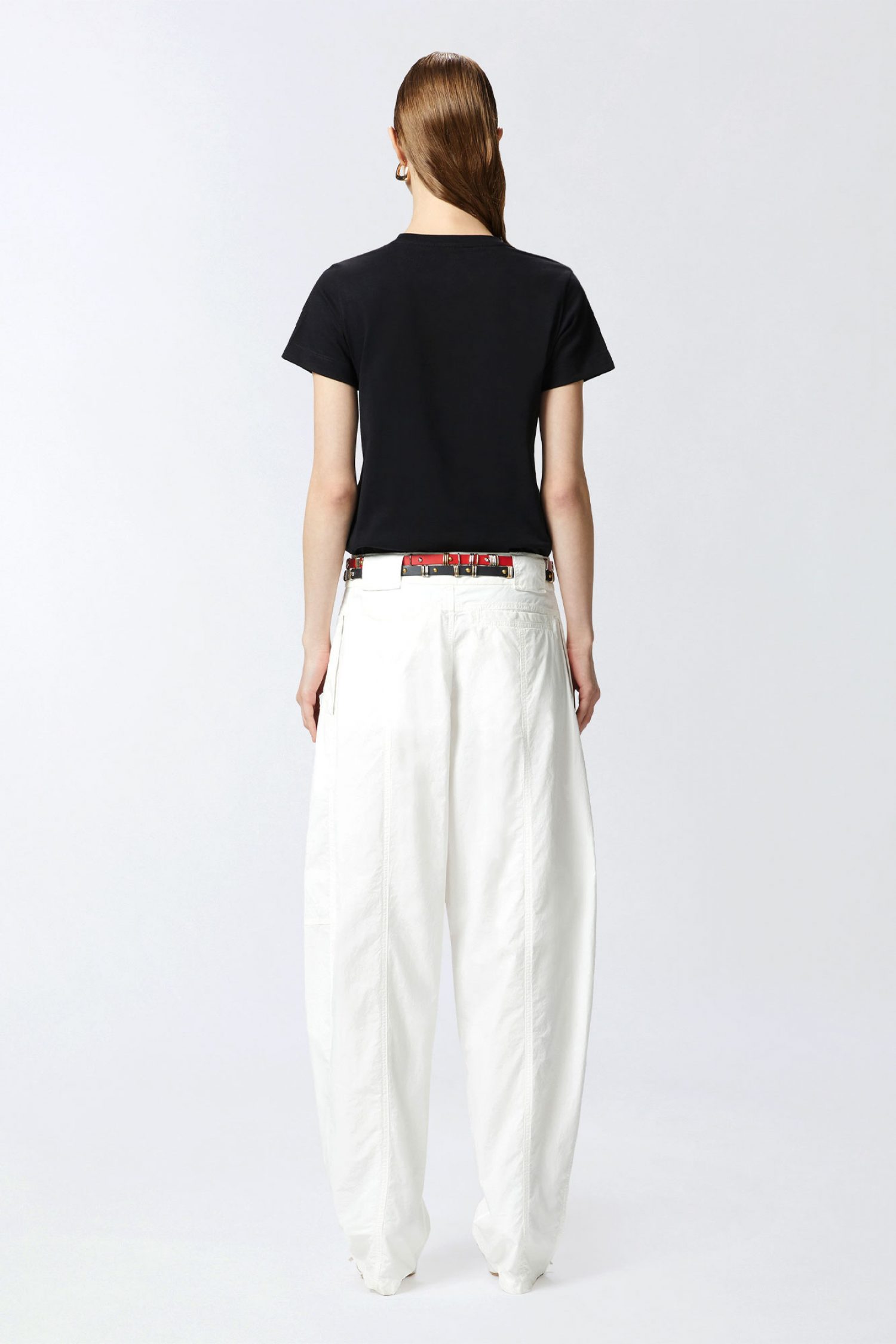 PINKO T-SHIRT BUSSOLOTTO T-SHIRT LOGO ΜΑΥΡΟ