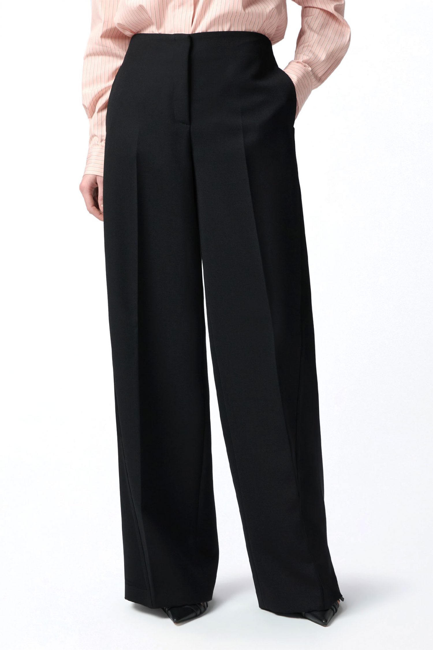 PINKO ΠΑΝΤΕΛΟΝA PICCHIO PALAZZO ΜΑΥΡΟ φωτογραφία