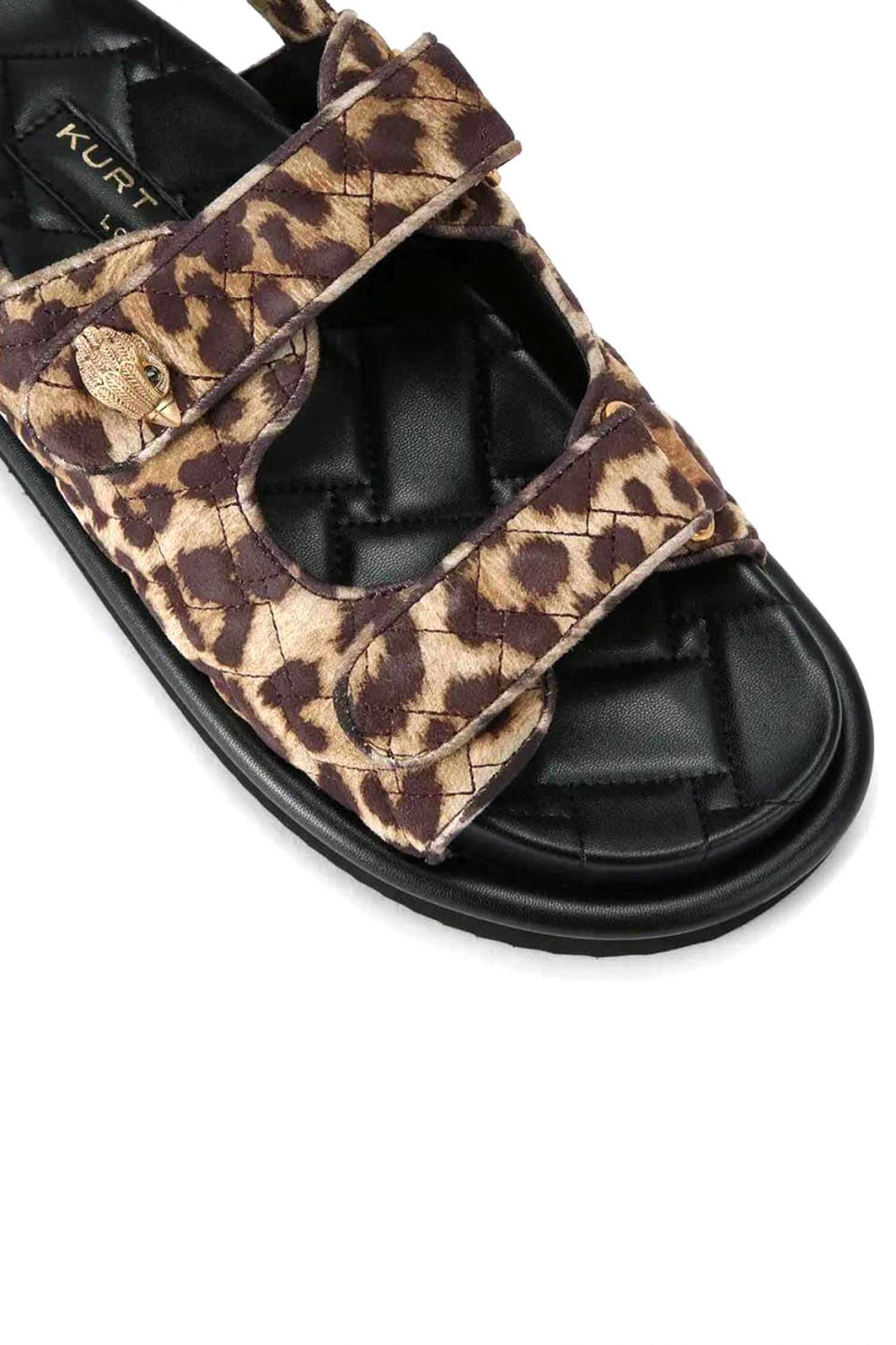 KURT GEIGER ΠΑΠΟΥΤΣΙΑ ΠΕΔΙΛΑ ΟRSON ΣΟΥΕΤ ΚΑΠΙΤΟΝΕ ΛΕΟΠΑΡ LOGO KAΦΕ/ΜΠΕΖ φωτογραφία