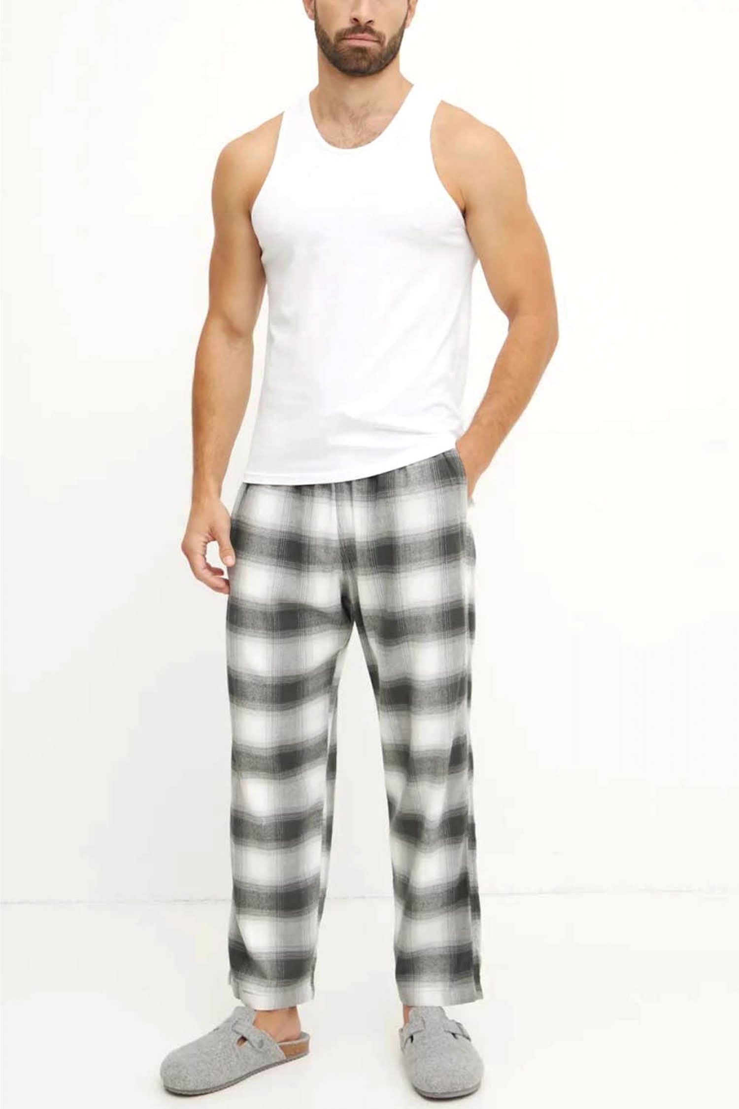 KARL LAGERFELD ΕΣΩΡΟΥΧΑ 2PACK ELONGATED LOGO TANK TOP ΛΕΥΚΟ-ΜΑΥΡΟ φωτογραφία