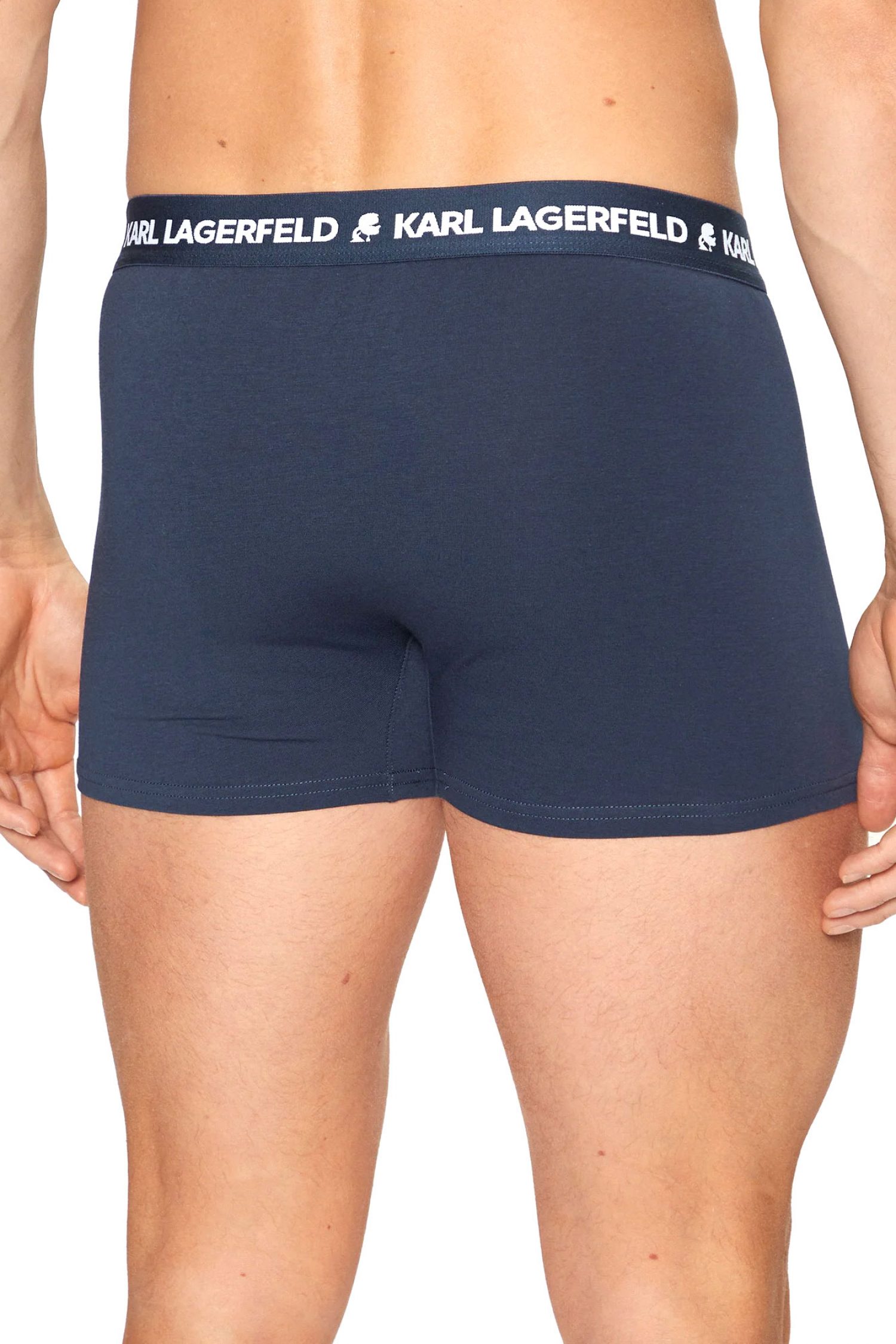 KARL LAGERFELD ΕΣΩΡΟΥΧΑ 3PACK TRUNK LOGO ΜΑΥΡΟ-ΛΕΥΚΟ-ΜΠΛΕ