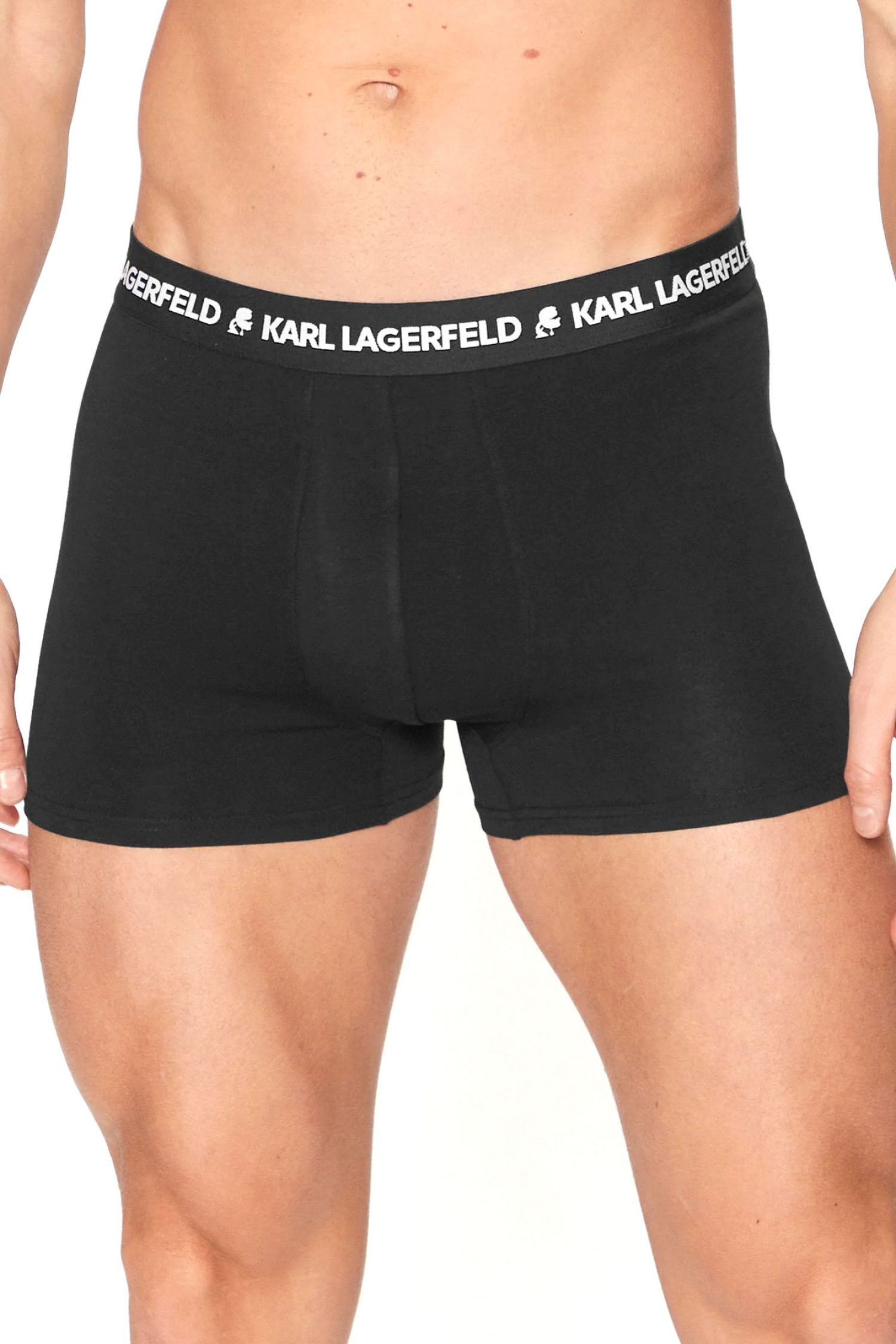 KARL LAGERFELD ΕΣΩΡΟΥΧΑ 3PACK TRUNK LOGO ΜΑΥΡΟ-ΛΕΥΚΟ-ΜΠΛΕ