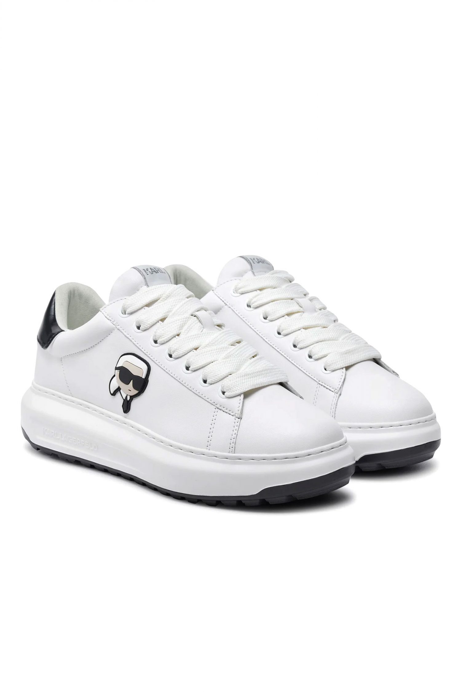 KARL LAGERFELD ΠΑΠΟΥΤΣΙΑ SNEAKERS KAPRI LUG KARL NFT ΛΕΥΚΟ