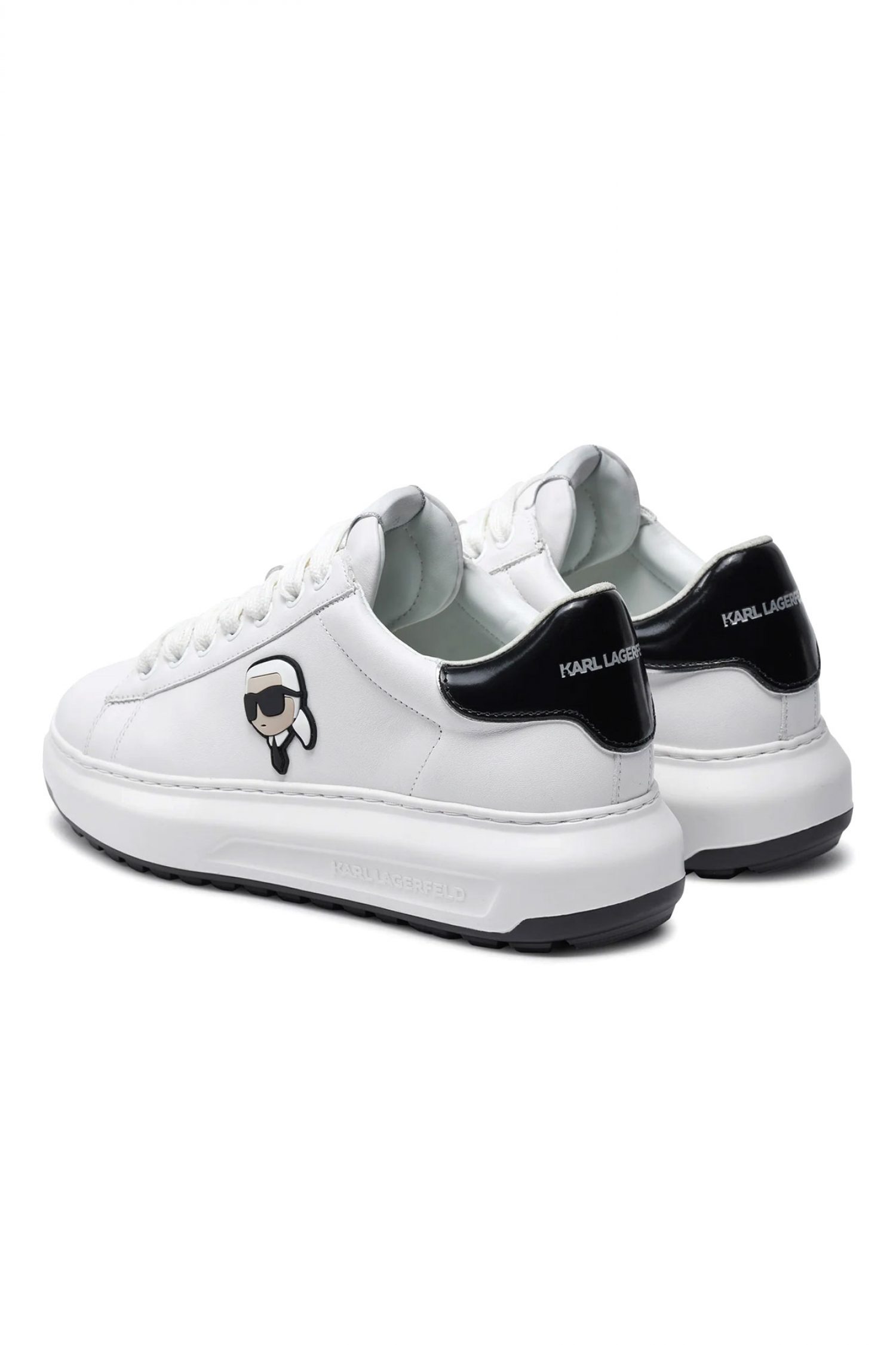 KARL LAGERFELD ΠΑΠΟΥΤΣΙΑ SNEAKERS KAPRI LUG KARL NFT ΛΕΥΚΟ