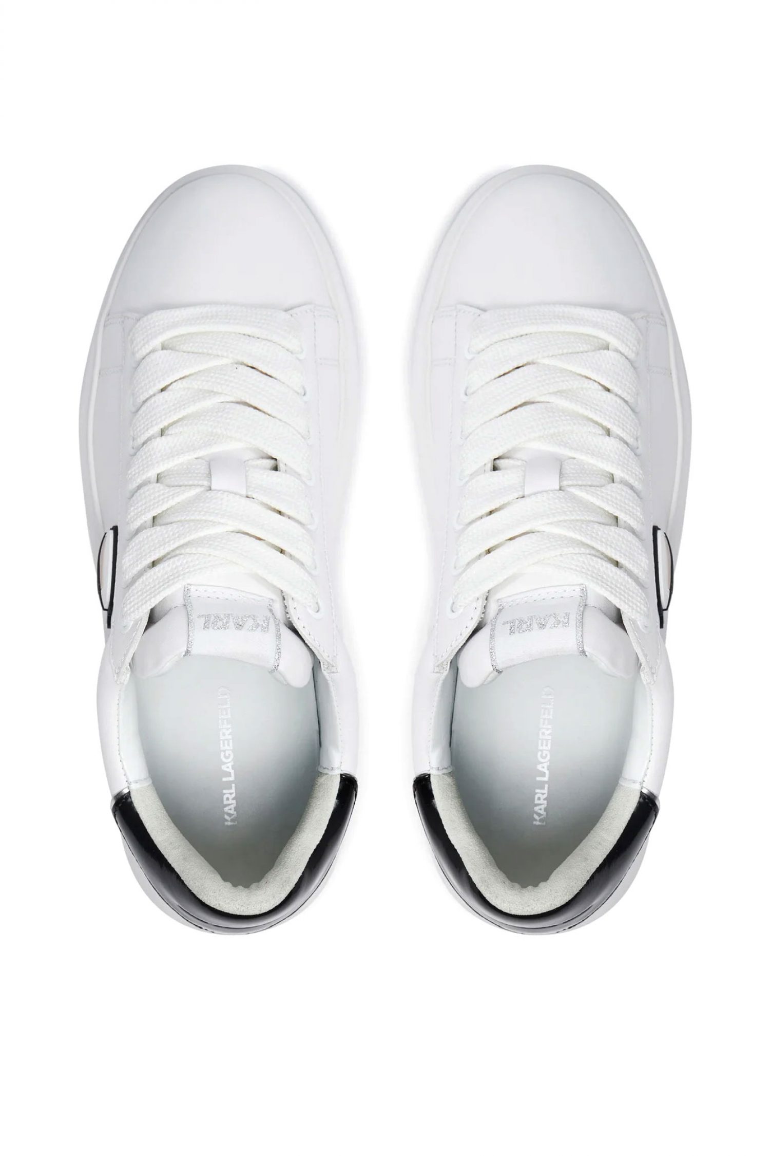 KARL LAGERFELD ΠΑΠΟΥΤΣΙΑ SNEAKERS KAPRI LUG KARL NFT ΛΕΥΚΟ