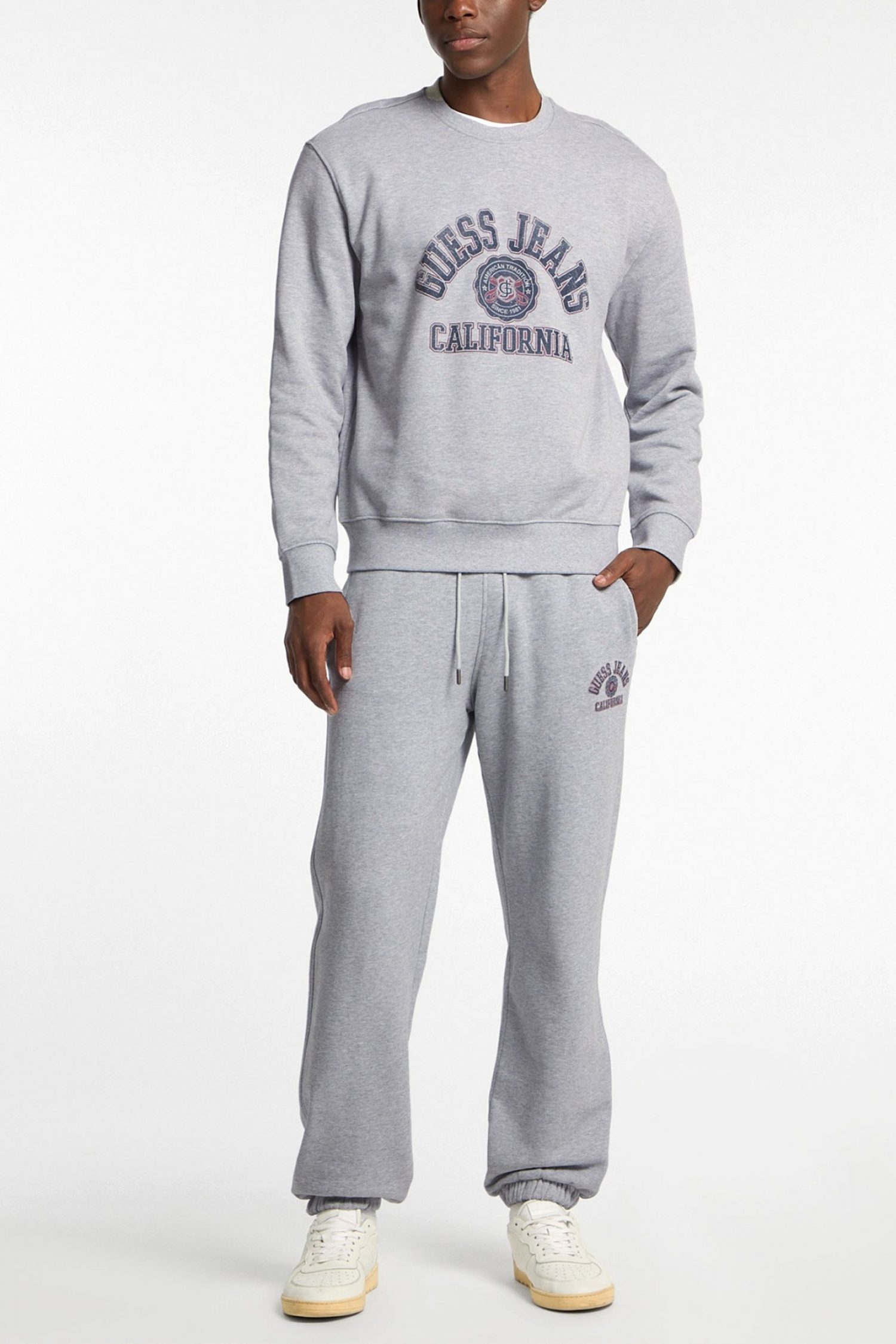 GUESS JEANS ΠΑΝΤΕΛΟΝΙ ΦΟΡΜΑ ΓΚΡΙ