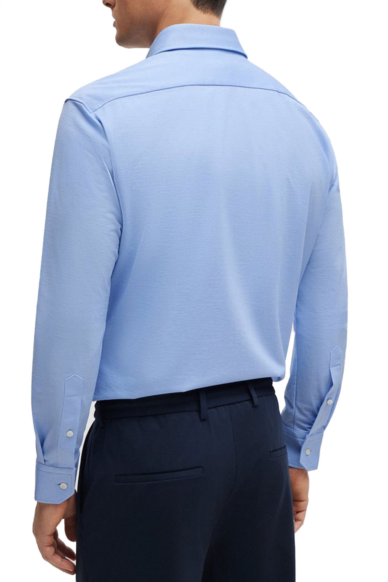 BOSS PERFORMANCE ΠΟΥΚΑΜΙΣΟ BUTTON DOWN REGULAR FIT P-JOE-BD-C1-222 ΣΙΕΛ