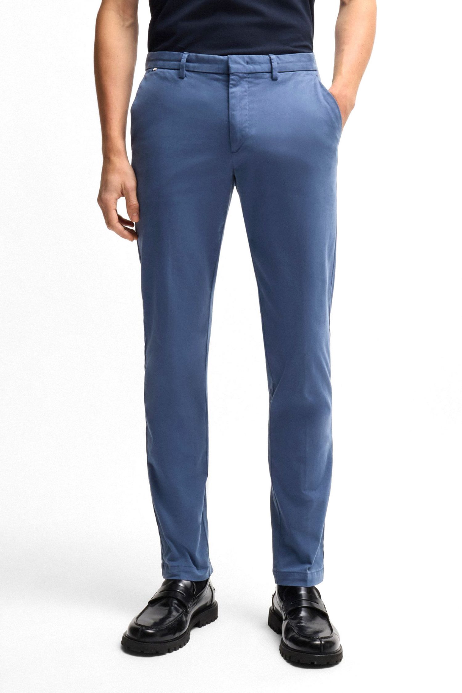 BOSS ΠΑΝΤΕΛΟΝΙ CHINO KAITO1 ΜΠΛΕ