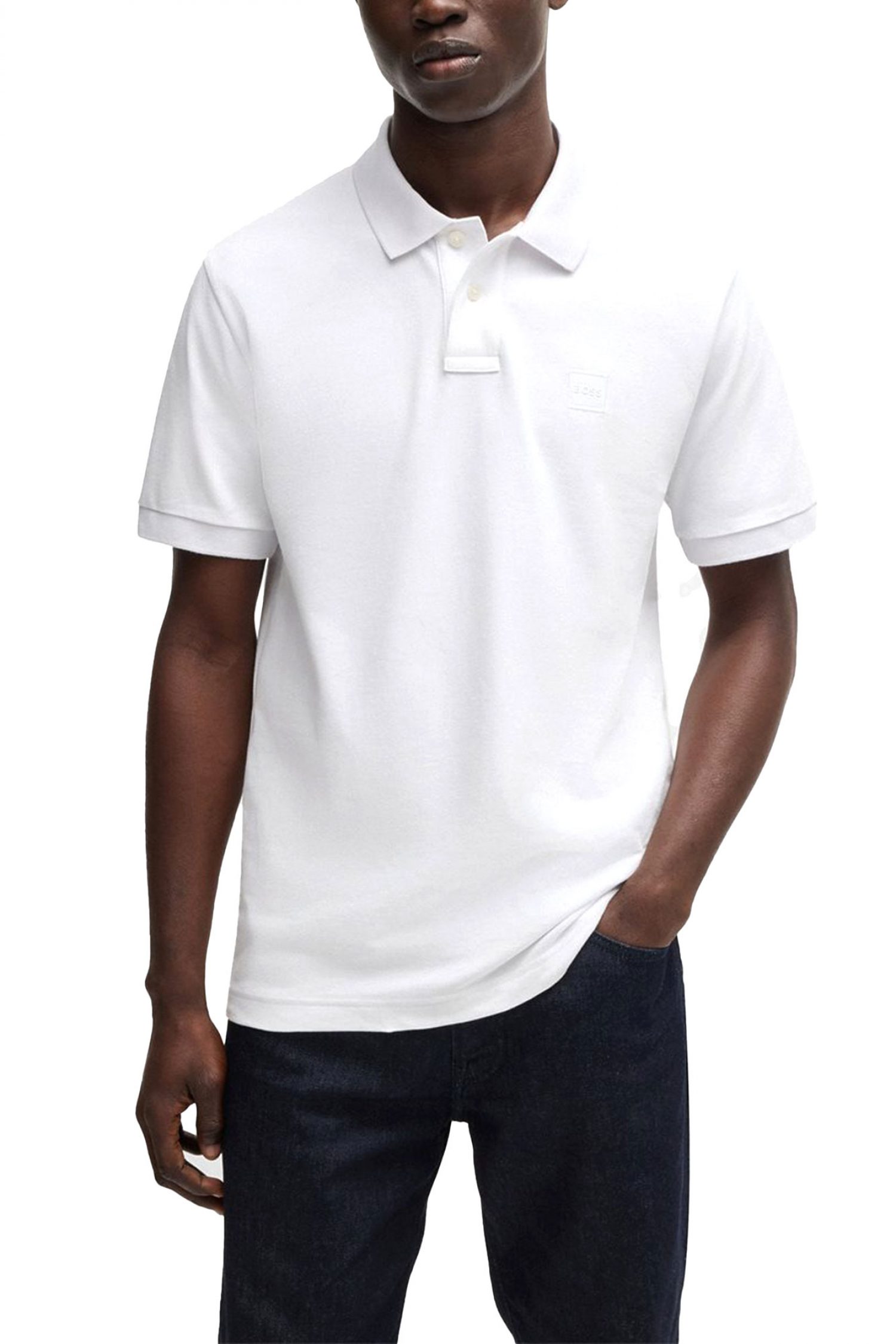 Πόλο με κοντά μανίκια BOSS Passenger