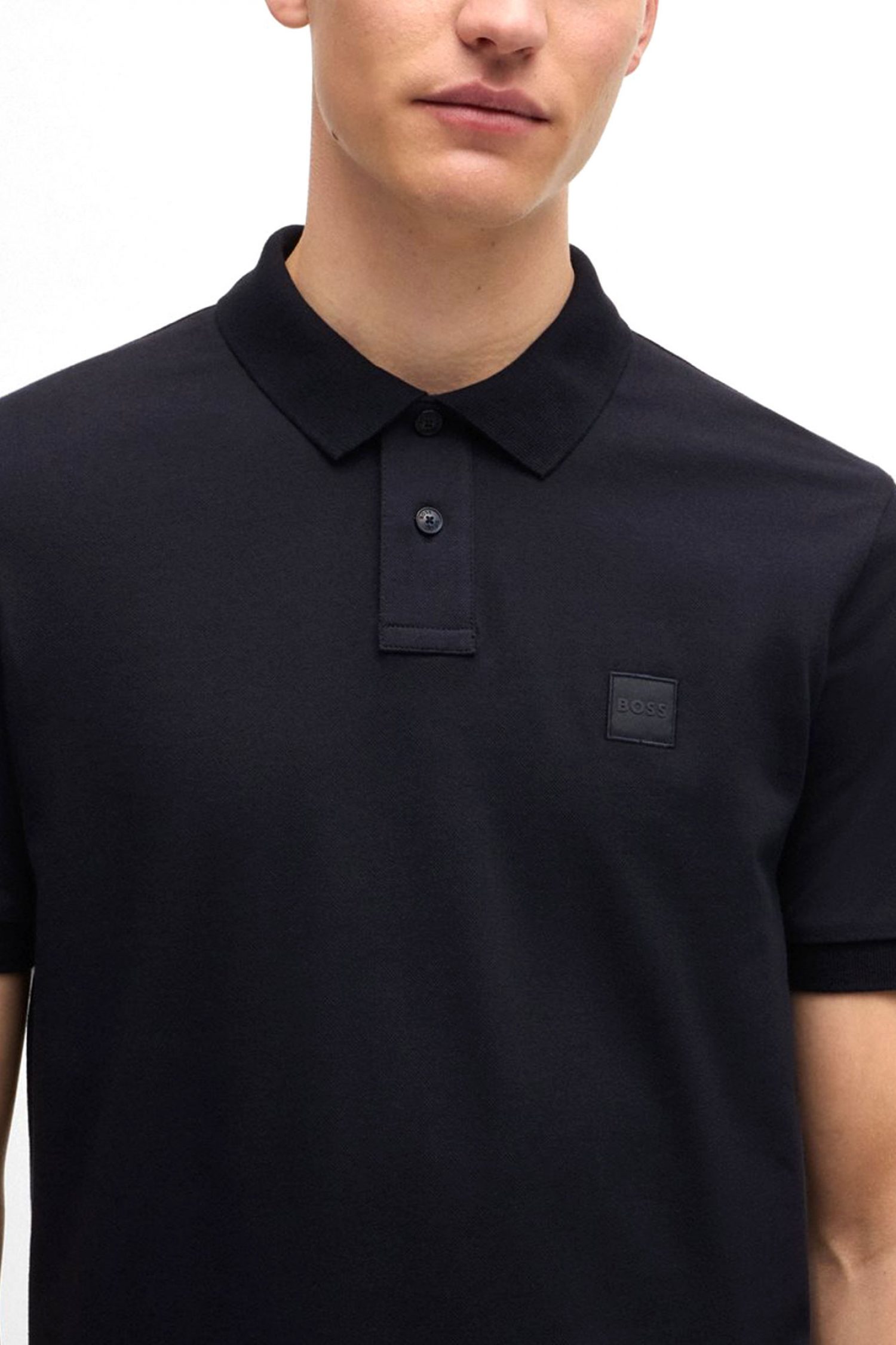 Πόλο με κοντά μανίκια BOSS Passenger