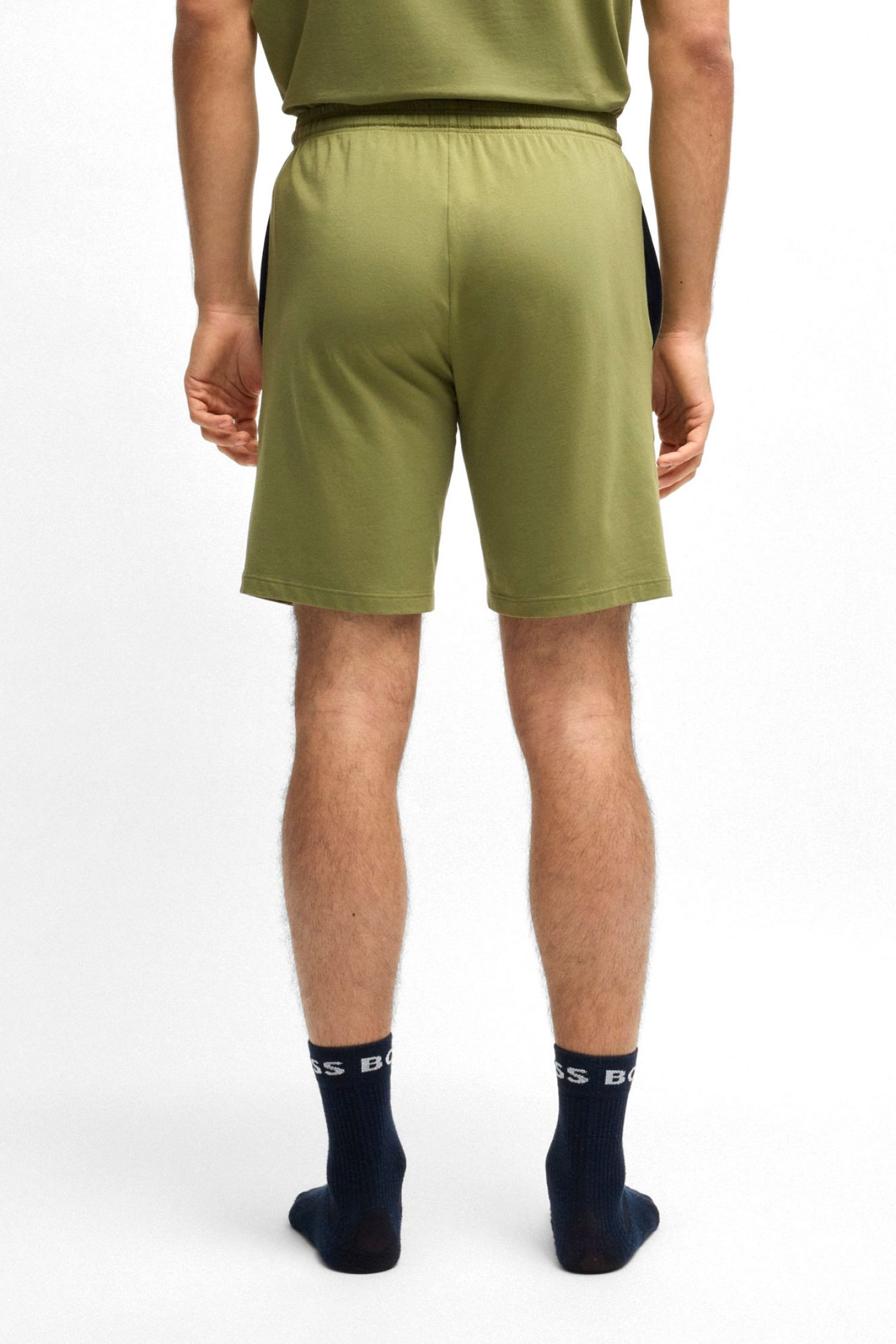 BOSS HOMEWEAR ΒΕΡΜΟΥΔΑ MIX&MATCH SHORT CW ΧΑΚΙ