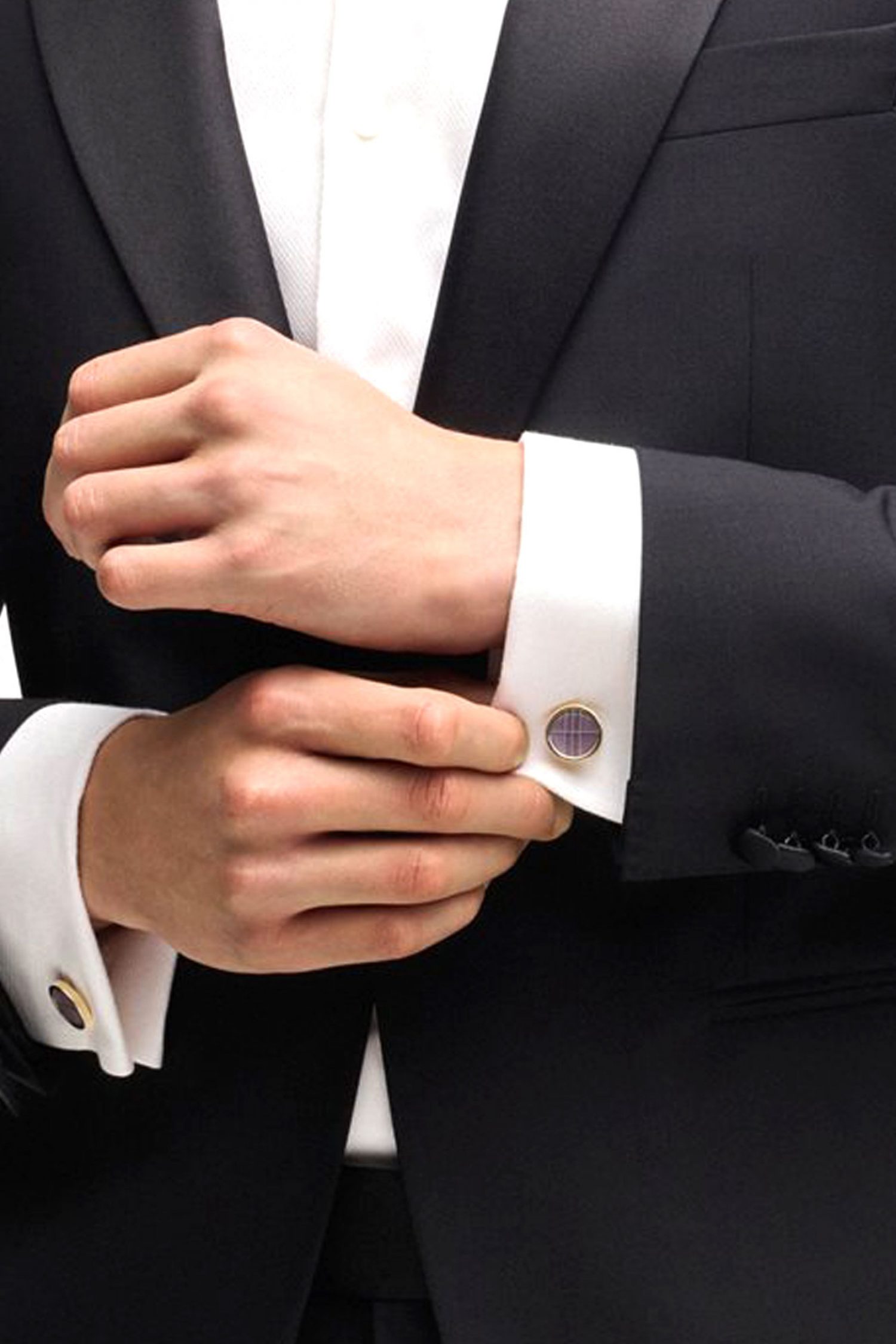 BOSS ΜΑΝΙΚΕΤΟΚΟΥΜΠΑ B-FIBERGLASS-CUF ΧΡΥΣΟ-ΜΩΒ φωτογραφία