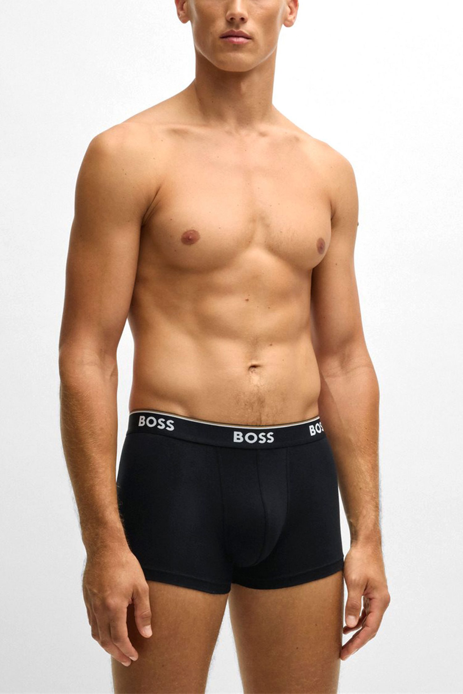 BOSS ΕΣΩΡΟΥΧΟ 3P TRUNK POWER DESIG ΜΑΥΡΟ-ΜΠΕΖ