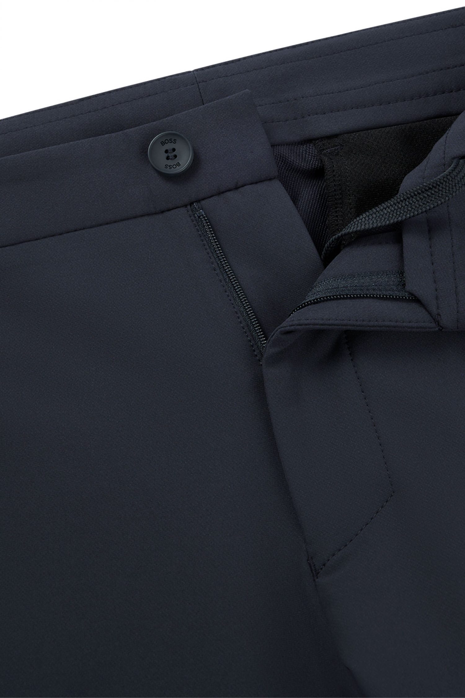 BOSS ATHLEISURE ΠΑΝΤΕΛΟΝΙ CHINO SLIM FIT T_COMMUTER-SLIM ΣΚΟΥΡΟ ΜΠΛΕ φωτογραφία