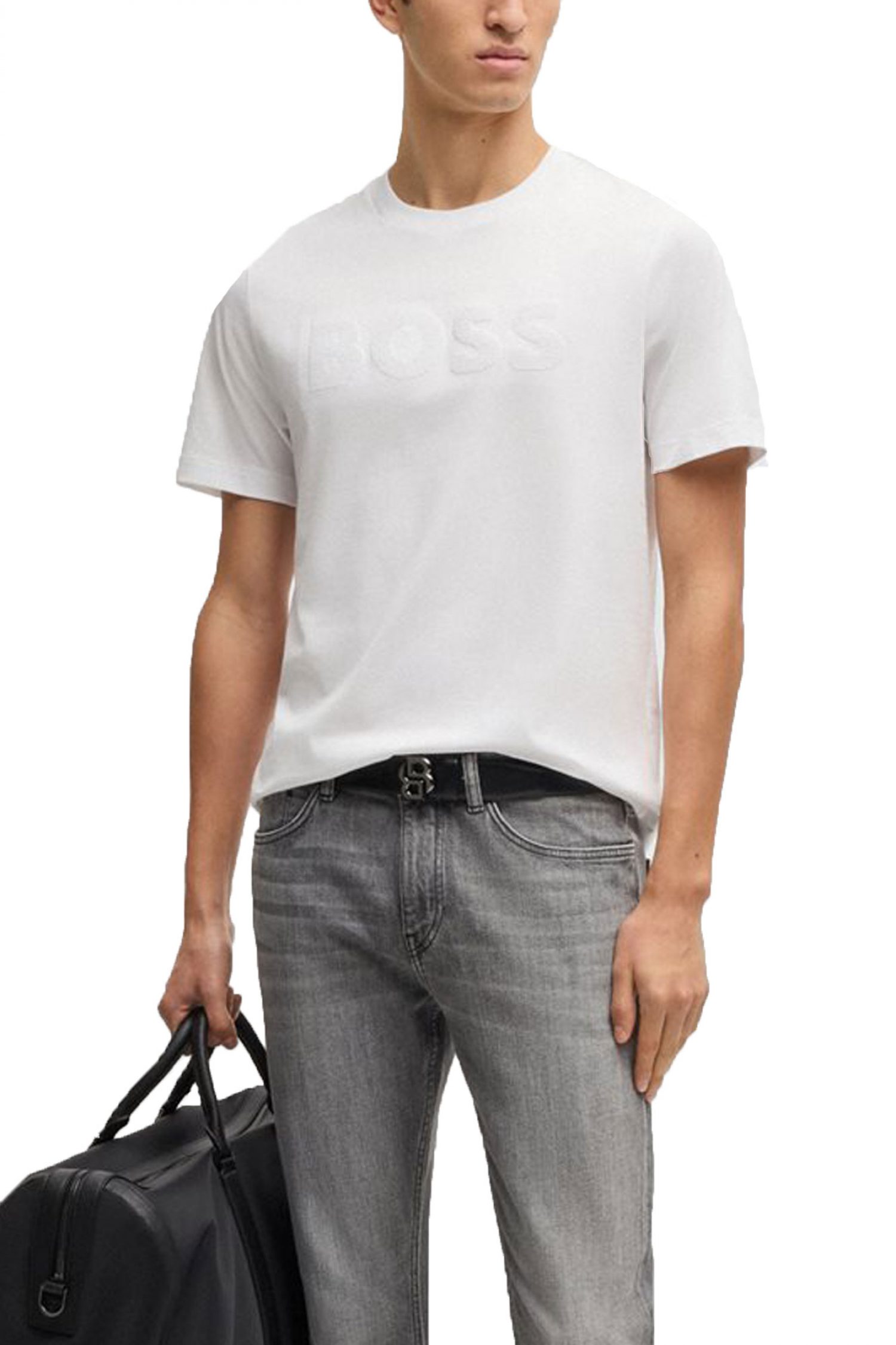 BOSS T-SHIRT C-THOMPSON 121 ΛΕΥΚΟ