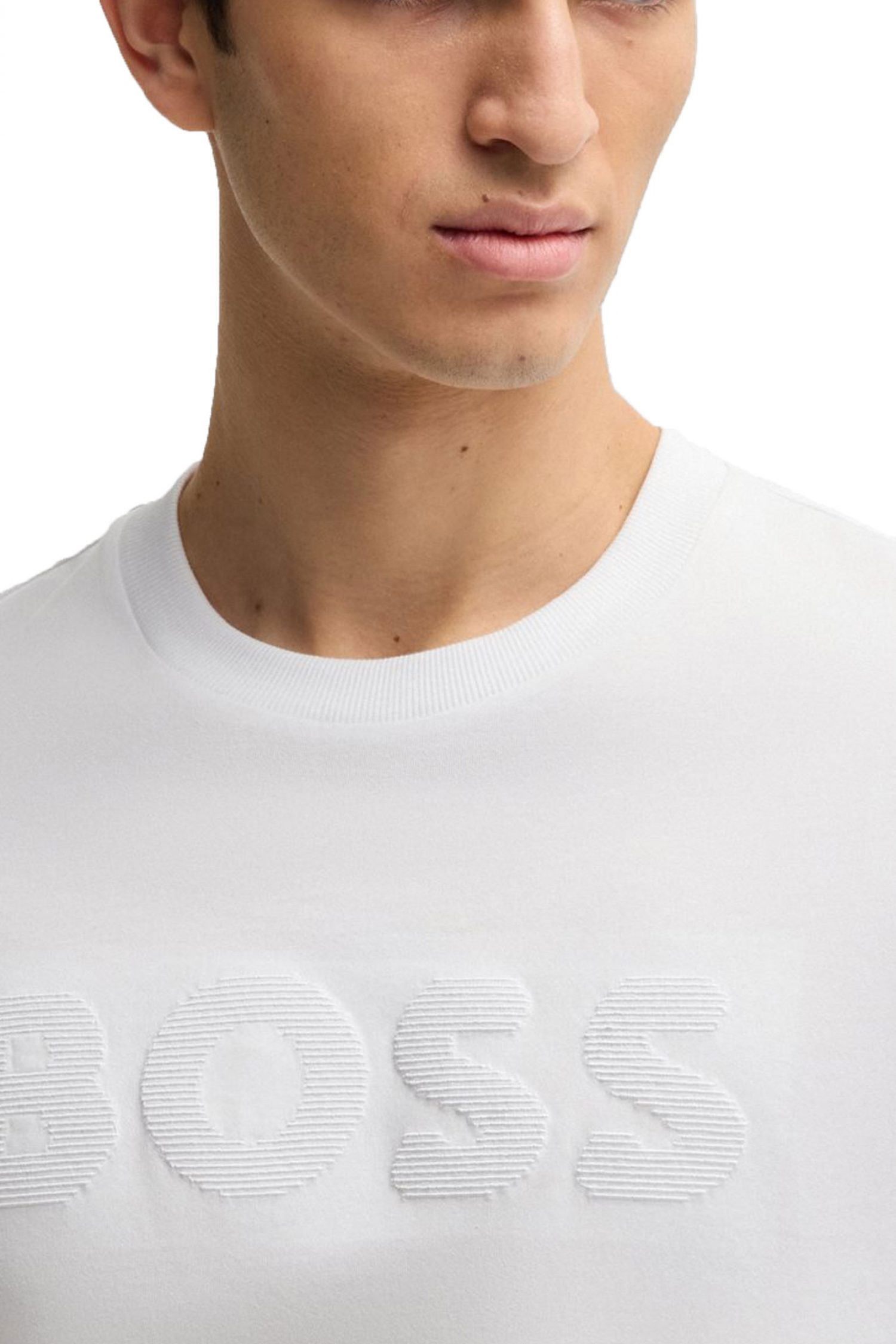 BOSS T-SHIRT C-THOMPSON 121 ΛΕΥΚΟ