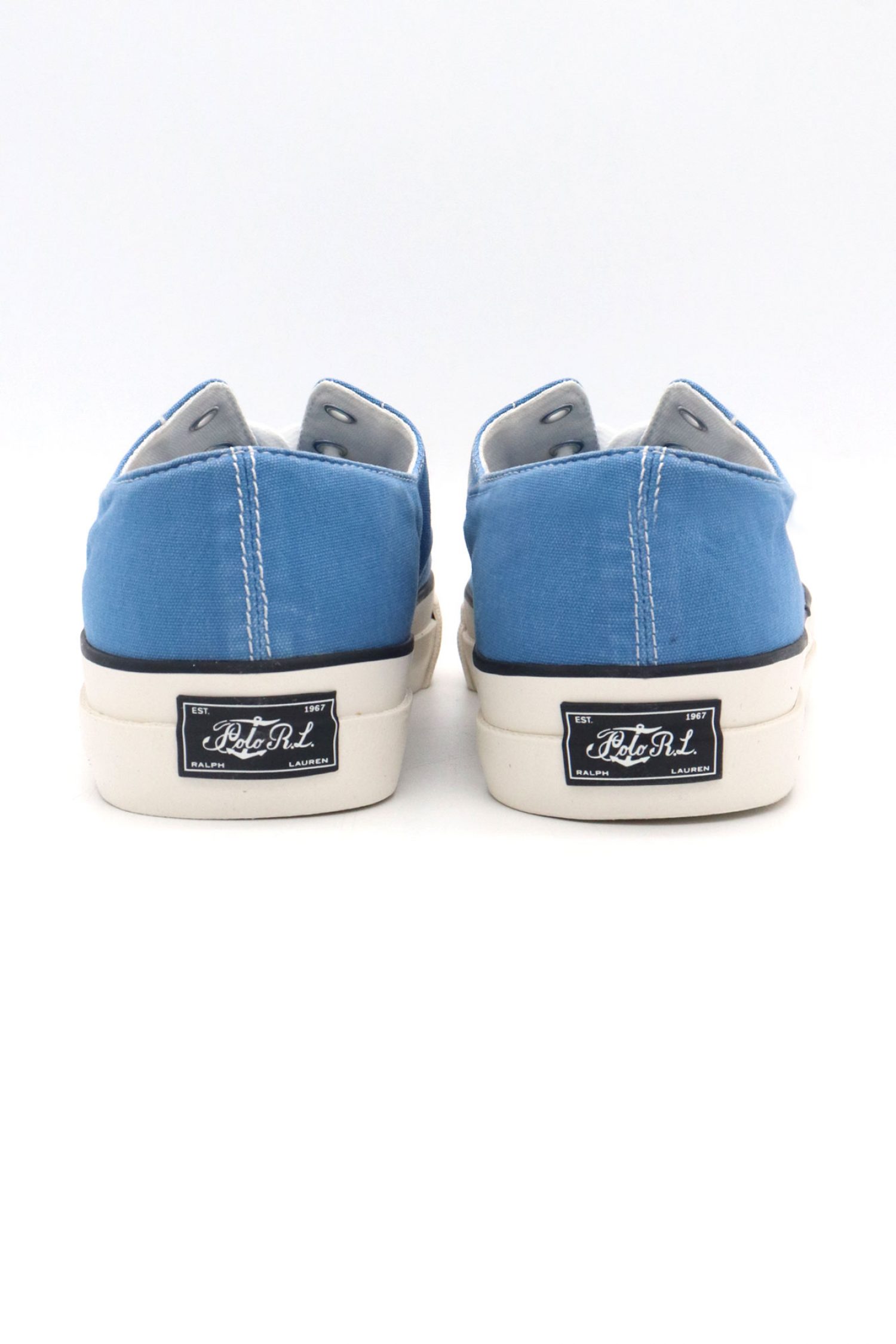 RALPH LAUREN ΠΑΠΟΥΤΣΙΑ SNEAKERS KEATON V2-SK-LTL LOGO ΜΠΛΕ φωτογραφία