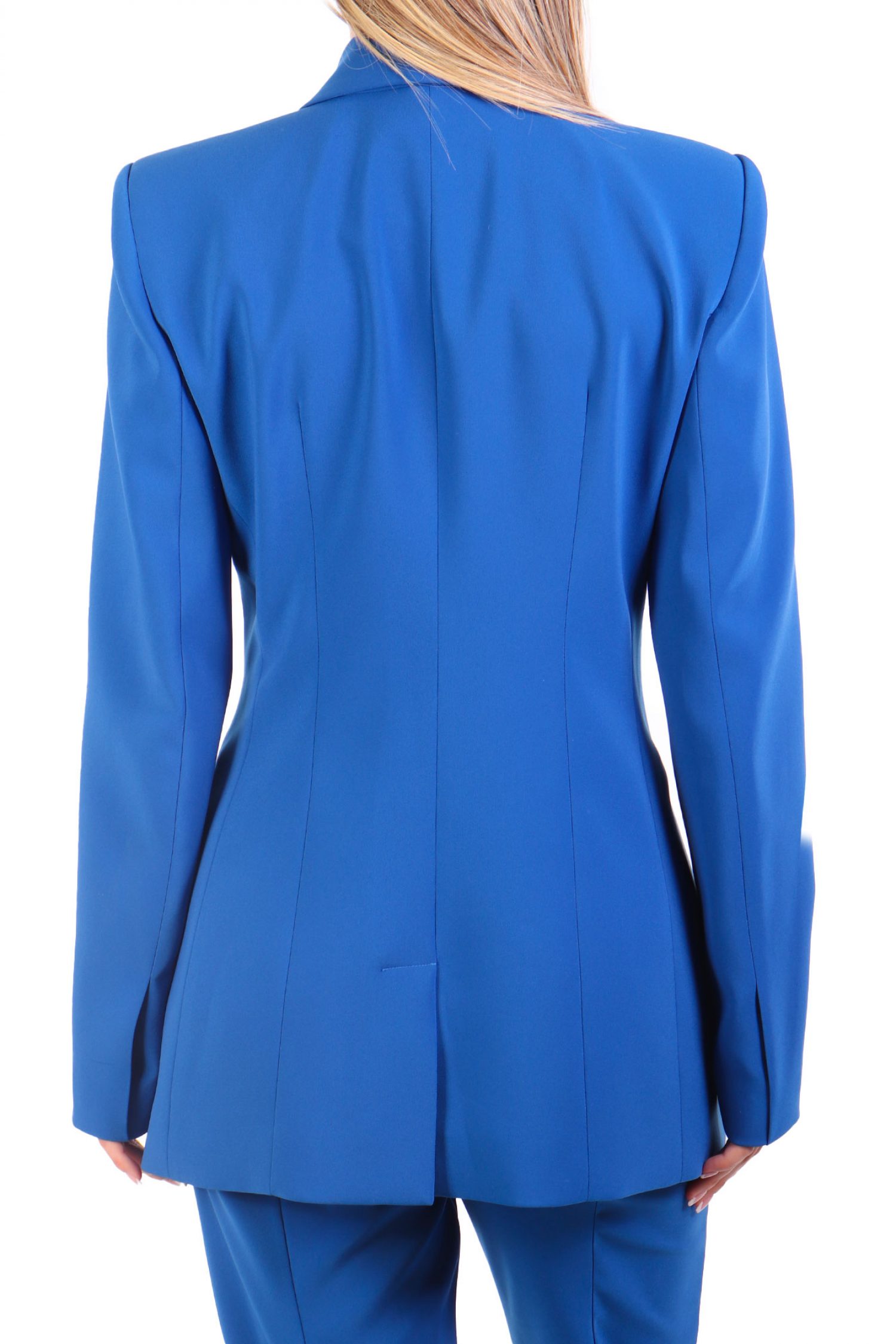 PATRIZIA PEPE ΣΑΚΑΚΙ GIACCA ΛΕΠΤΟΜΕΡΕΙΕΣ ΦΕΡΜΟΥΑΡ ΜΠΛΕ