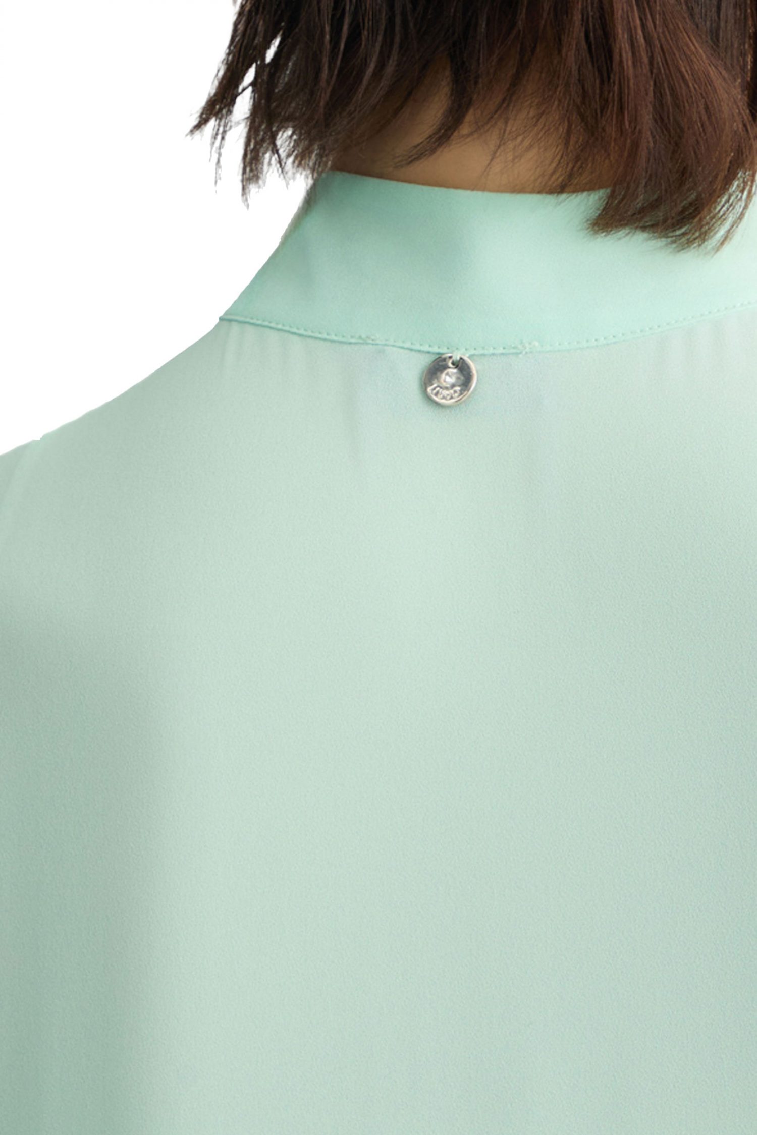 LIU-JO ΜΠΛΟΥΖΑ TOP CON SCIARPA ΔΕΣΙΜΟ ΛΑΙΜΟ ΒΕΡΑΜΑΝ φωτογραφία