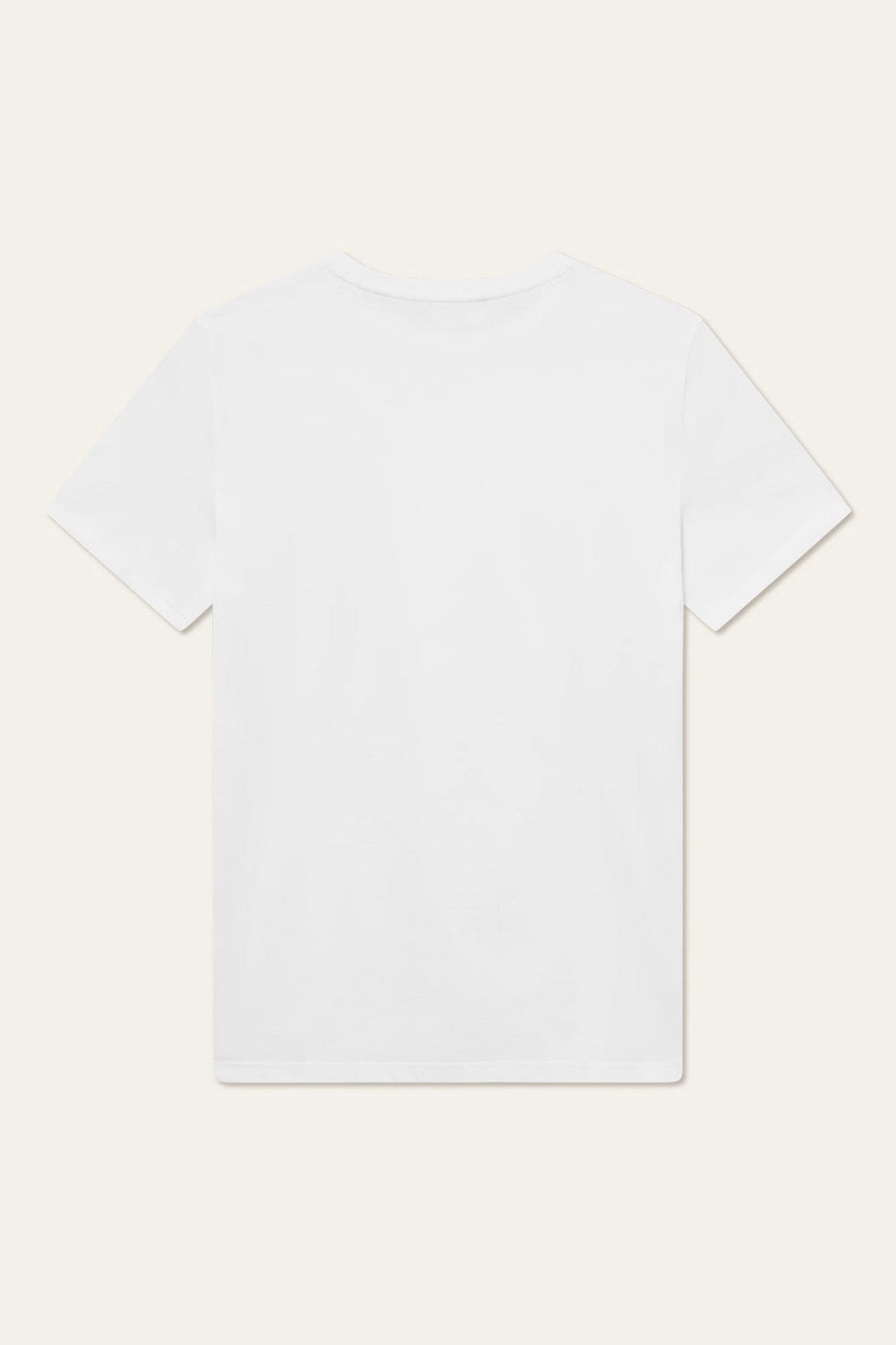 LES DEUX T-SHIRT NORREGAARD LOGO ΛΕΥΚΟ