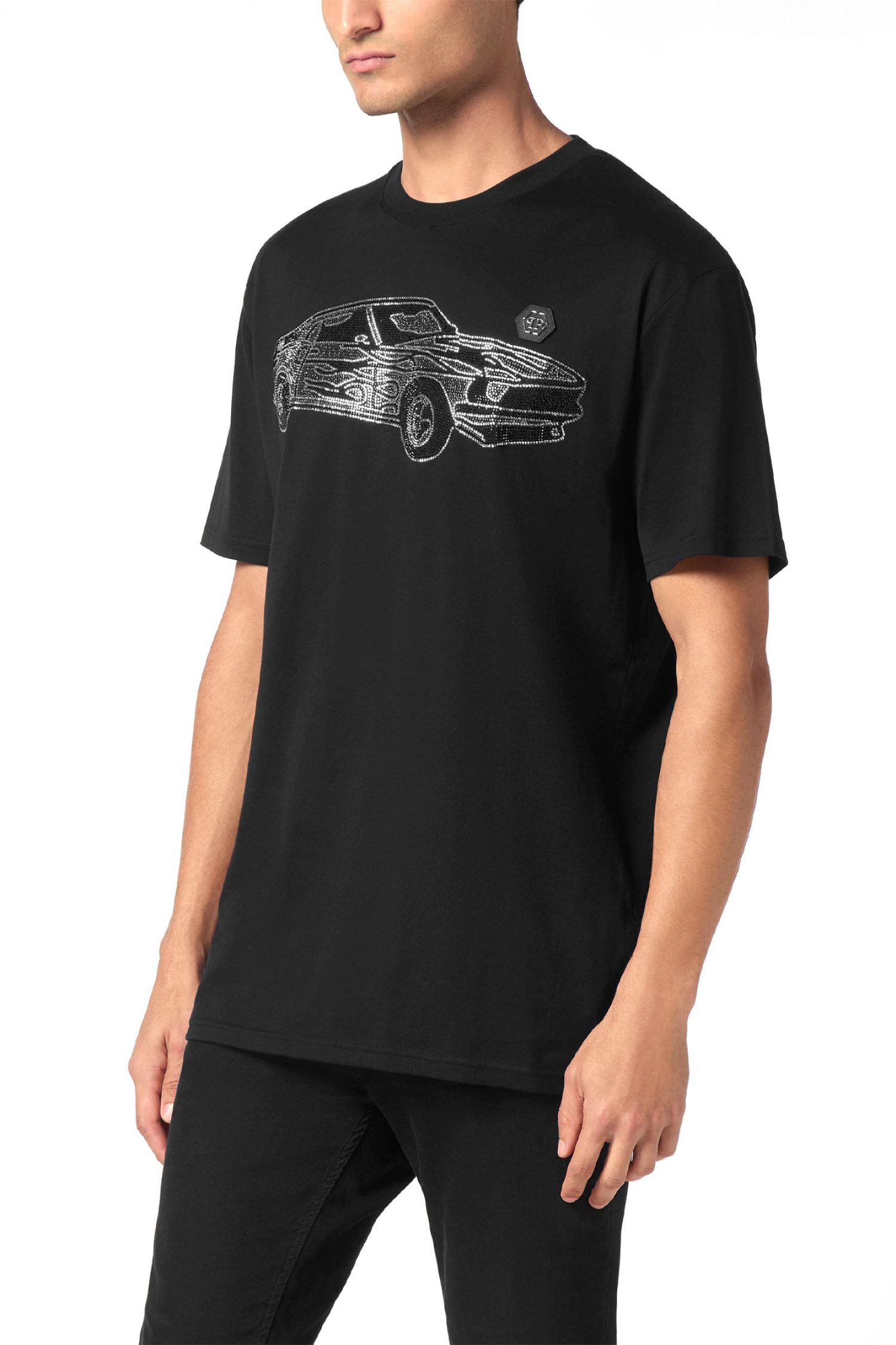 Men's T-Shirts Philipp Plein Black