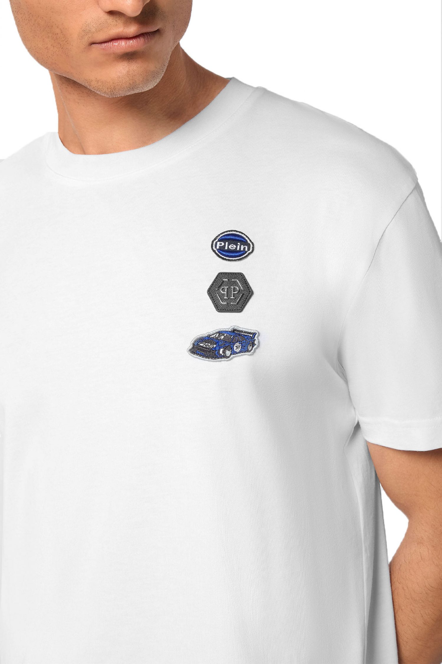 Men's T-Shirts Philipp Plein White