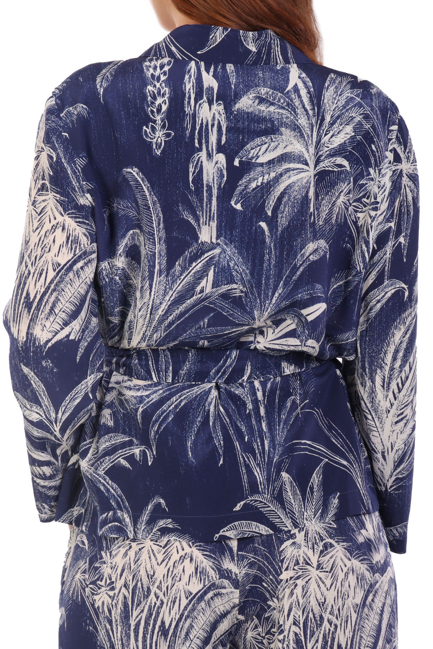 MARELLA ΣΑΚΑΚΙ LIVIA ΕΜΠΡΙΜΕ ΜΠΛΕ-ΕΚΡΟΥ φωτογραφία