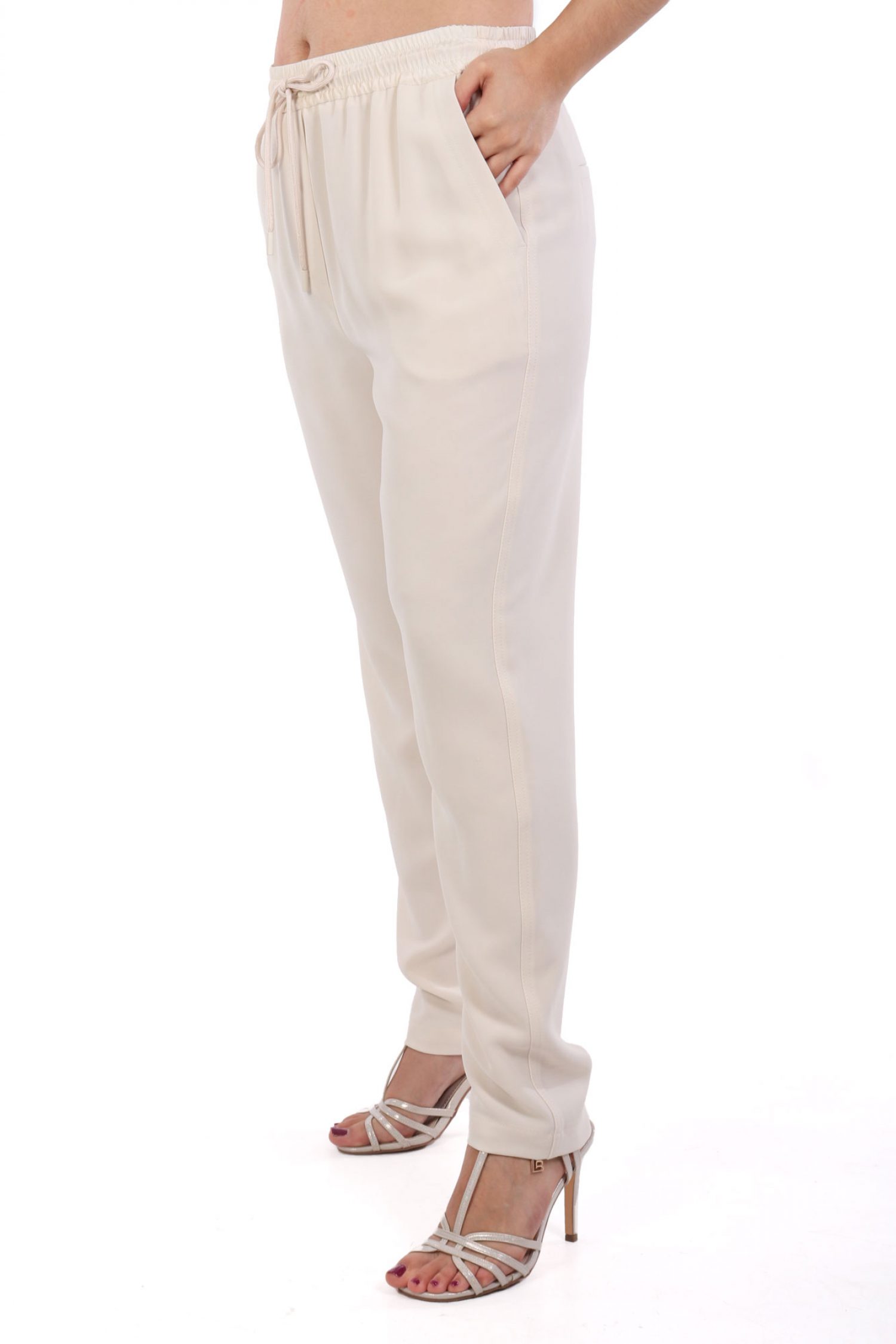 MARELLA MONOCHROME ΠΑΝΤΕΛΟΝΑ ΑΒΙΤΑΤΑ ΛΑΣΤΙΧΟ ΣΤΗΝ ΜΕΣΗ ΕΚΡΟΥ