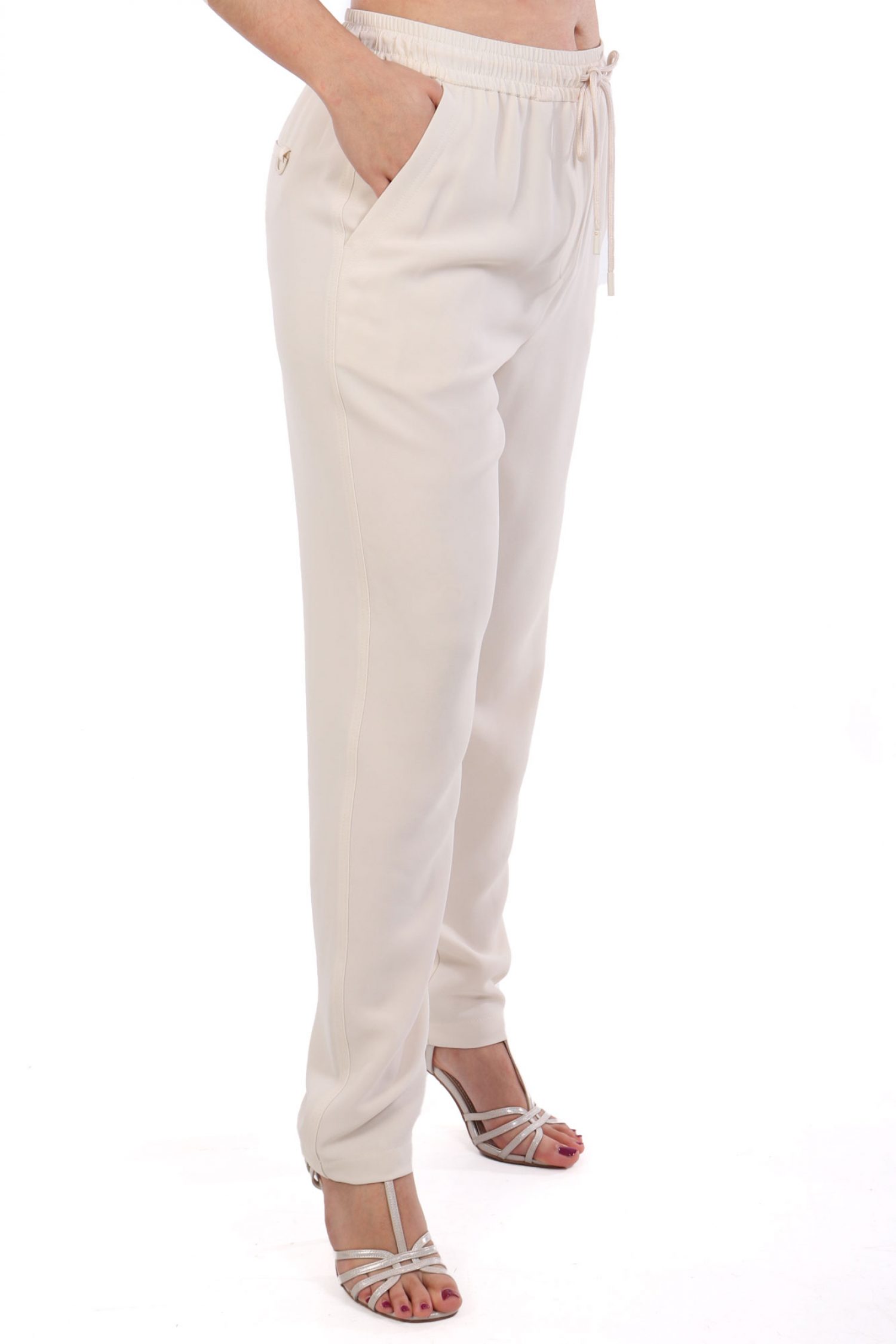 MARELLA MONOCHROME ΠΑΝΤΕΛΟΝΑ ΑΒΙΤΑΤΑ ΛΑΣΤΙΧΟ ΣΤΗΝ ΜΕΣΗ ΕΚΡΟΥ