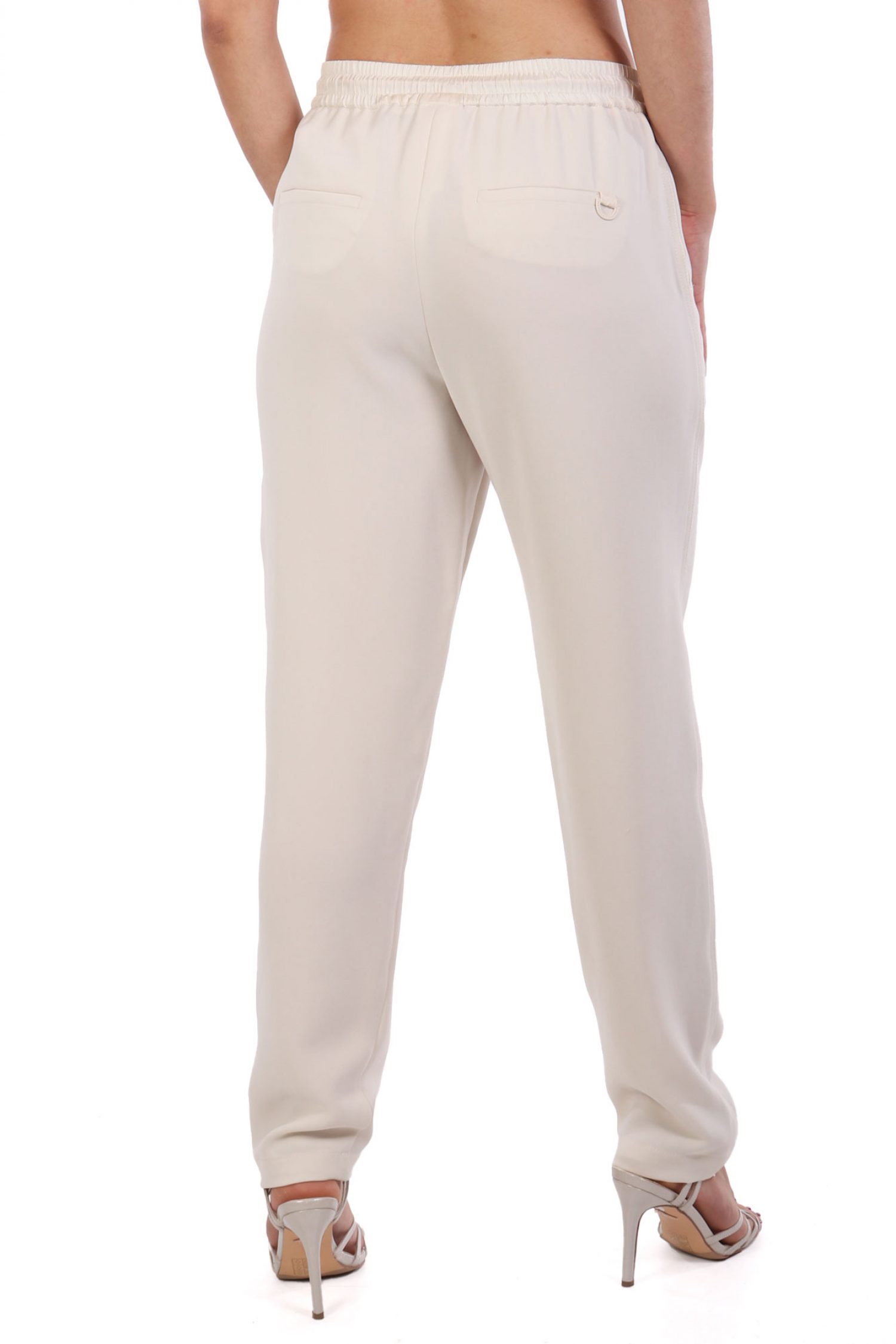 MARELLA MONOCHROME ΠΑΝΤΕΛΟΝΑ ΑΒΙΤΑΤΑ ΛΑΣΤΙΧΟ ΣΤΗΝ ΜΕΣΗ ΕΚΡΟΥ