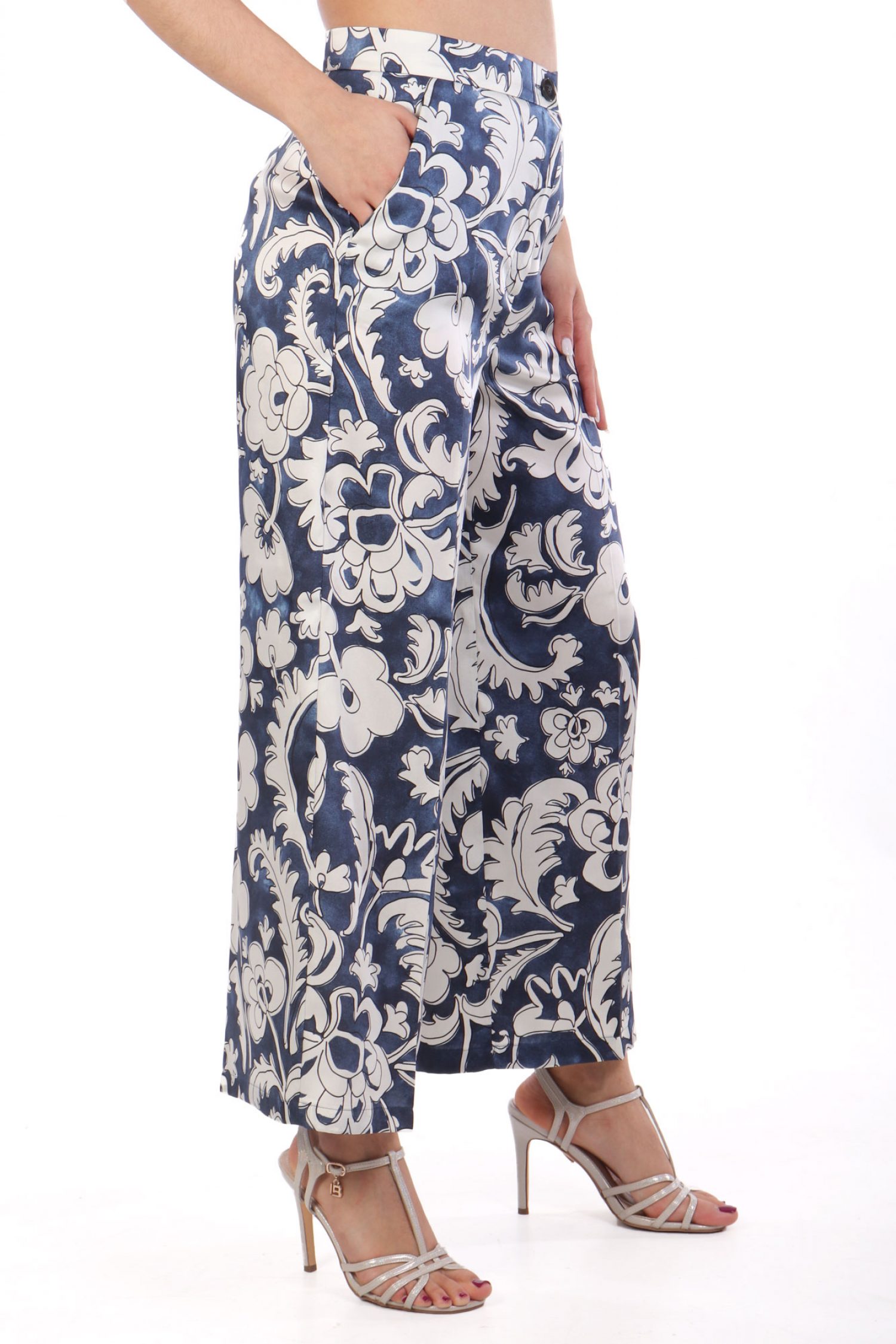 MARELLA EMME ΠΑΝΤΕΛΟΝΑ ALBI ΣΑΤΕΝ ΕΜΠΡΙΜΕ ΜΠΛΕ-ΛΕΥΚΟ