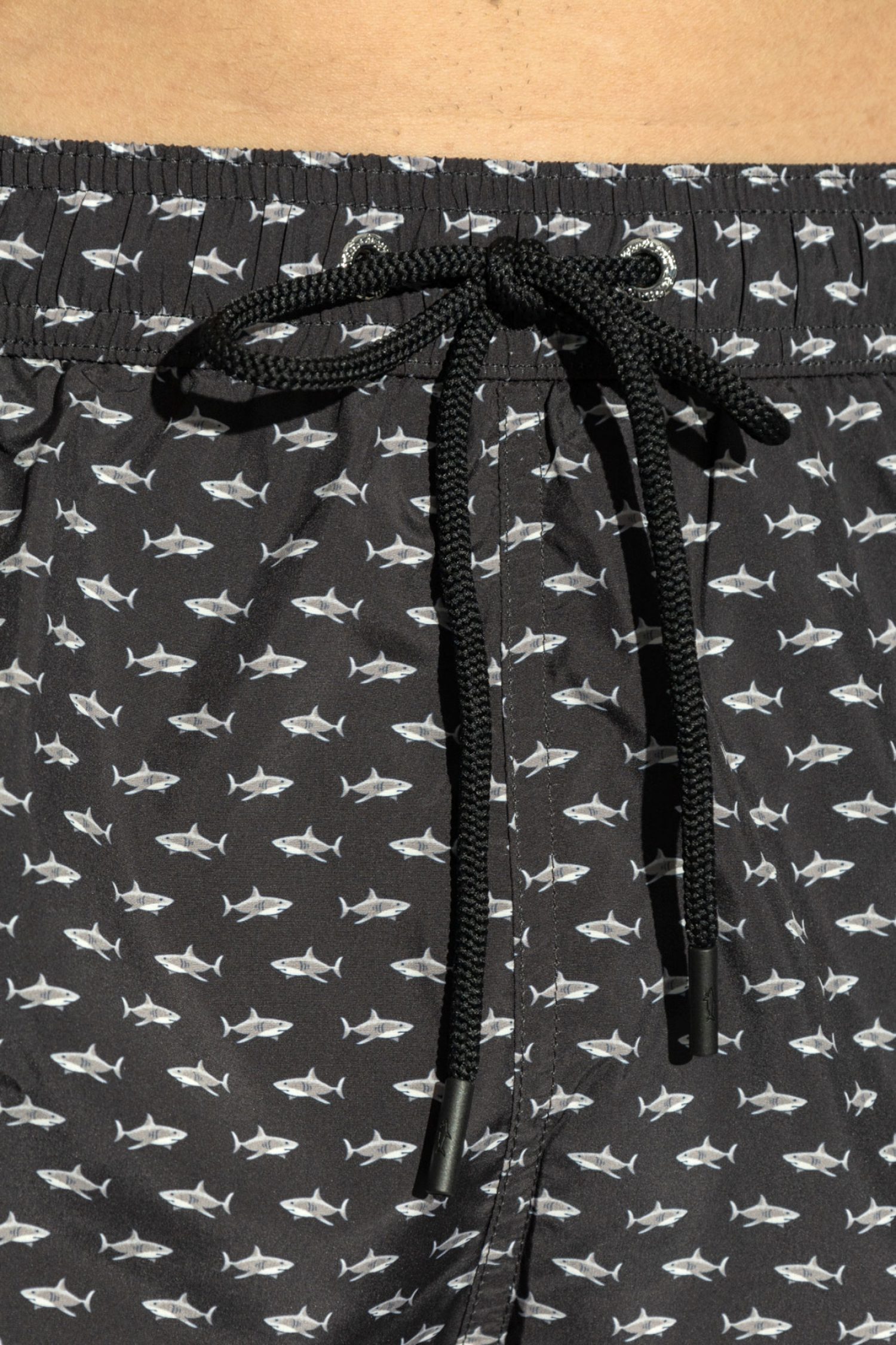 PAUL&SHARK ΜΑΓΙΩ ALL OVER LOGO ΜΑΥΡΟ