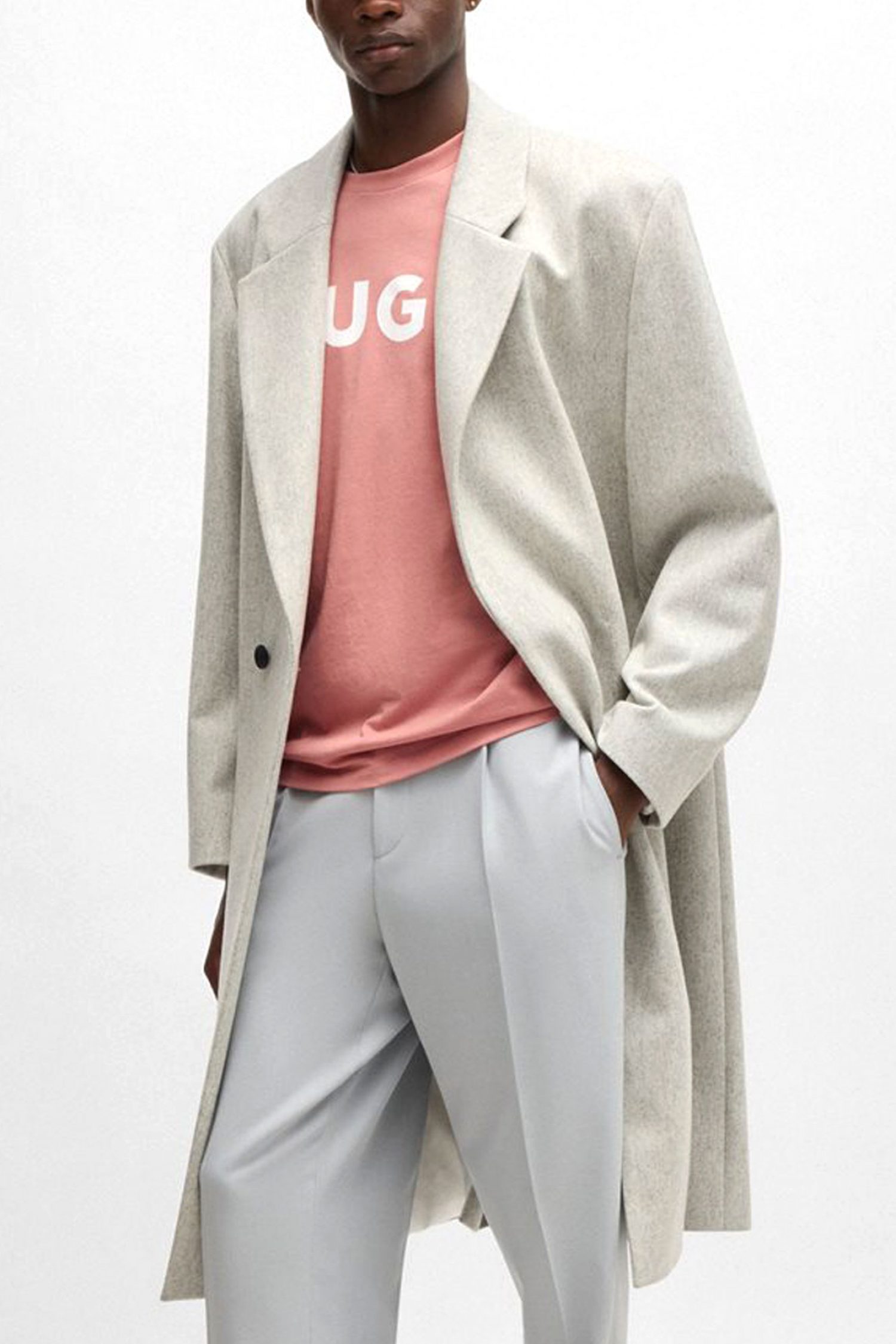 Men's T-Shirts Hugo Pink