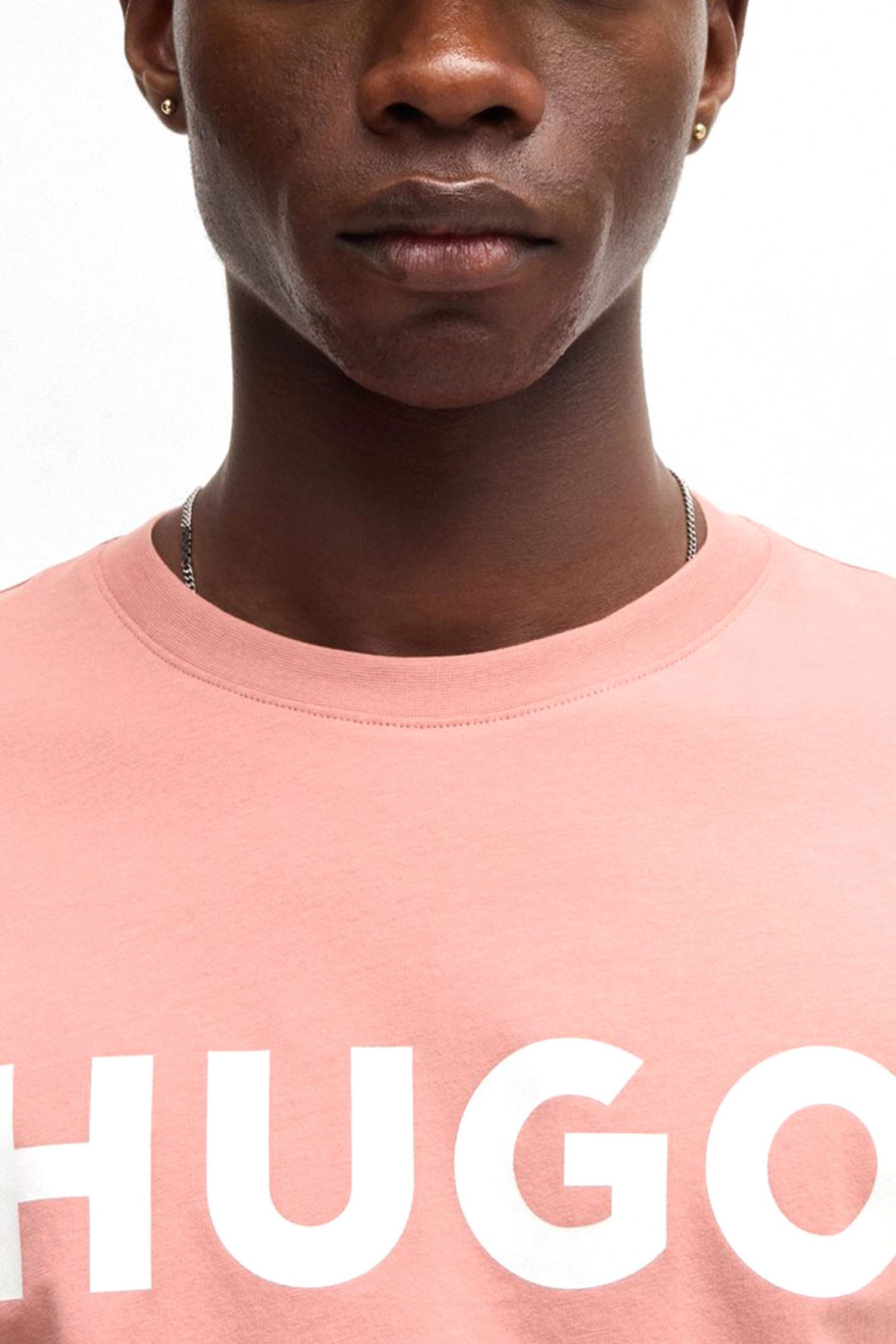 Men's T-Shirts Hugo Pink