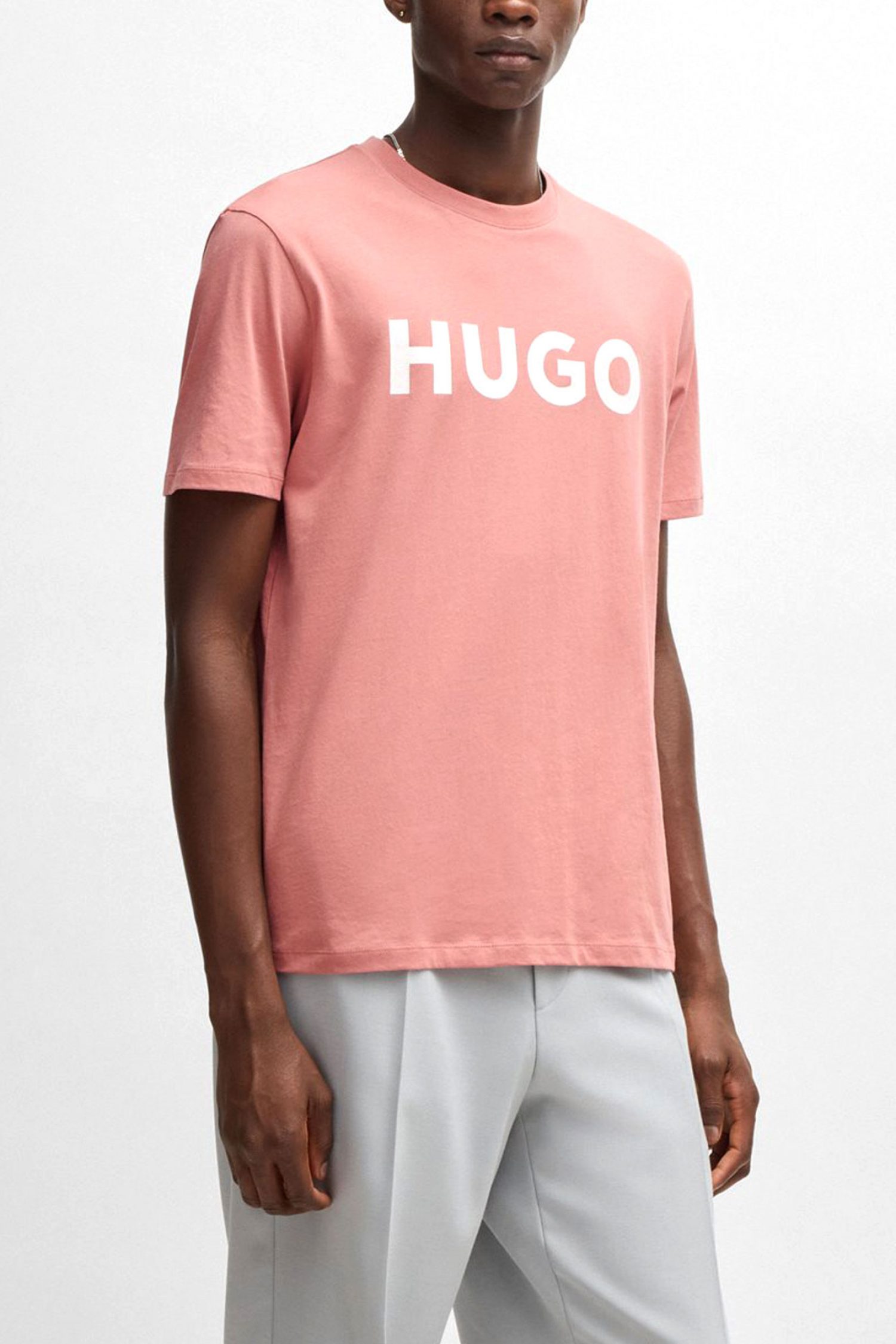 Men's T-Shirts Hugo Pink