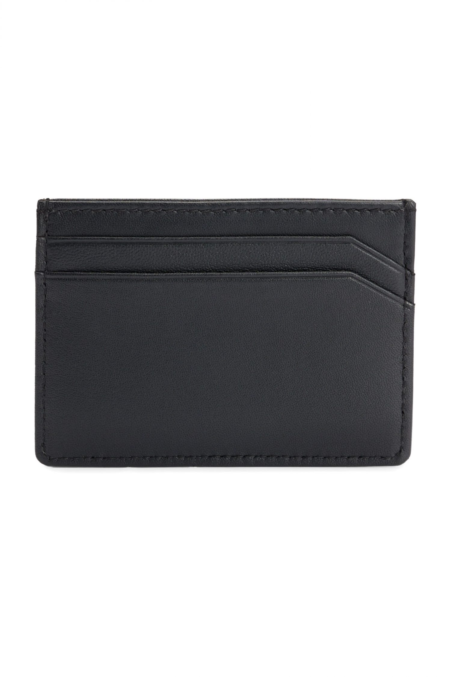 HUGO ΘΗΚΗ ΚΑΡΤΩΝ SUBWAY S CARD ΜΑΥΡΟ