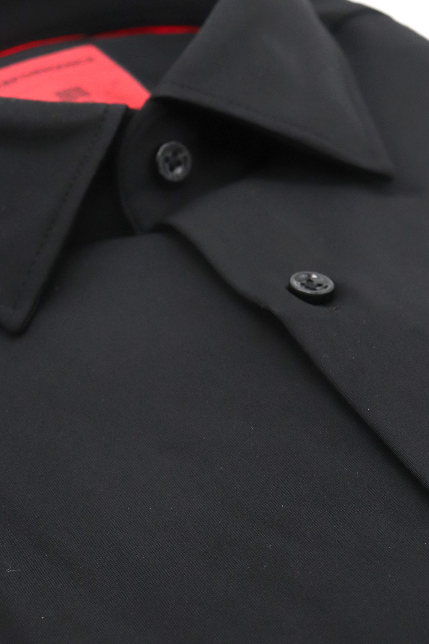 HUGO PERFORMANCE ΠΟΥΚΑΜΙΣΟ SLIM FIT KENNO ΜΑΥΡΟ