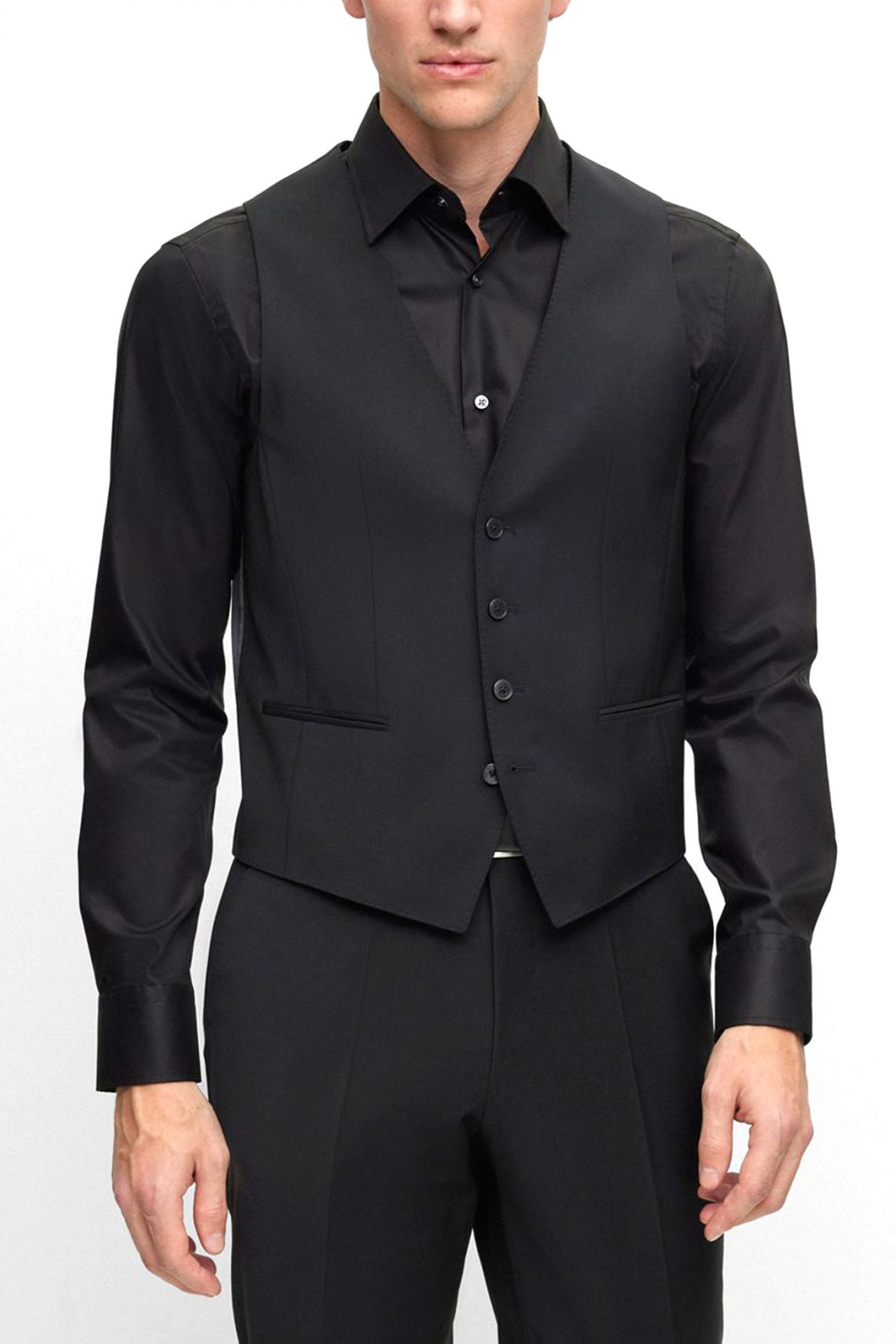 ΒOSS ΓΙΛΕΚΟ ΚΟΣΤΟΥΜΙΟΥ H-HUGE-VS-MM-C-224 ΜΑΥΡΟ φωτογραφία