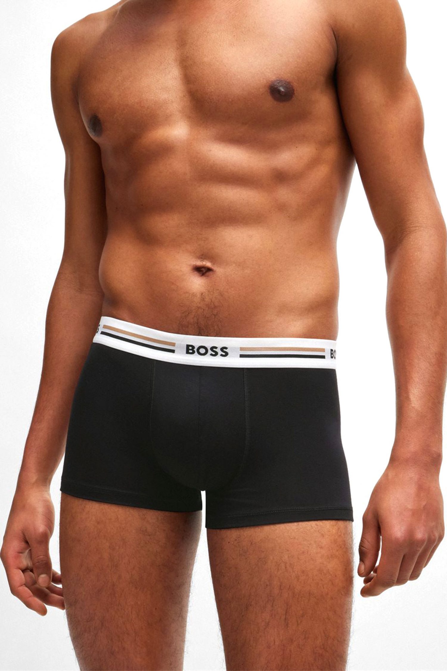 BOSS ΕΣΩΡΟΥΧΑ TRUNK 3P REVIVE VISCOSE STRETCH ΜΑΥΡΟ φωτογραφία
