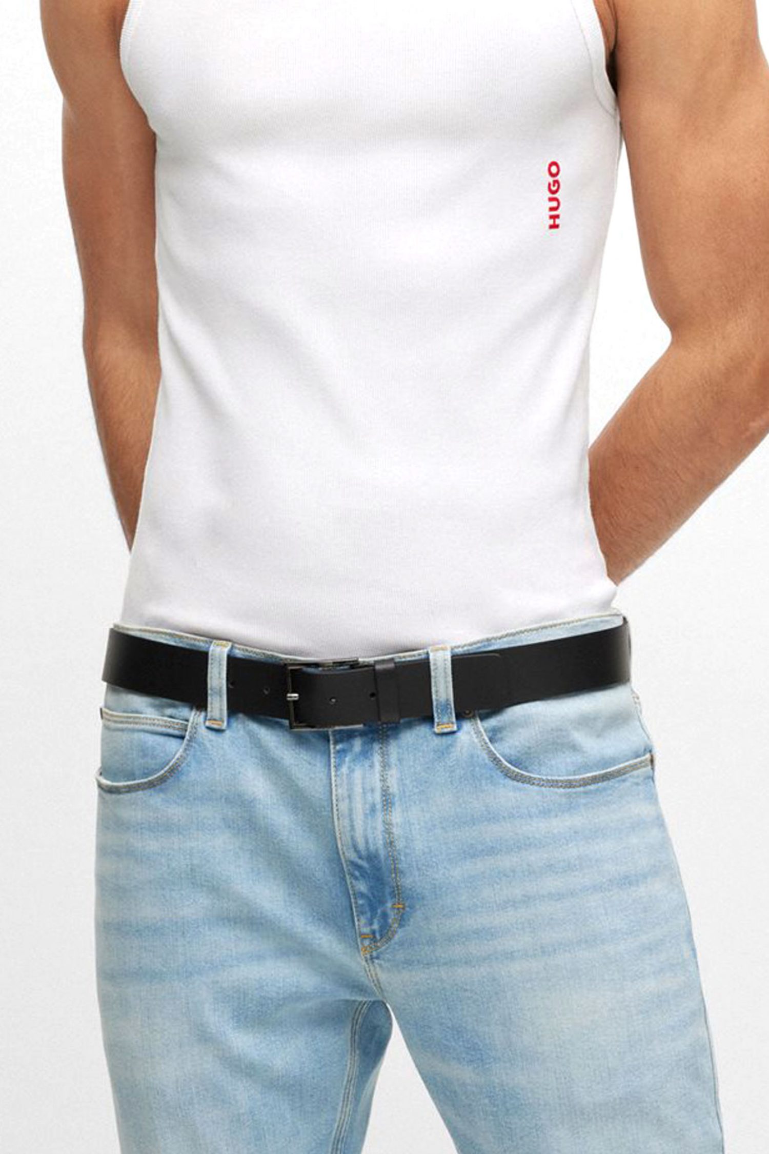 HUGO ΖΩΝΗ GEEK SZ35 ΜΑΥΡΟ