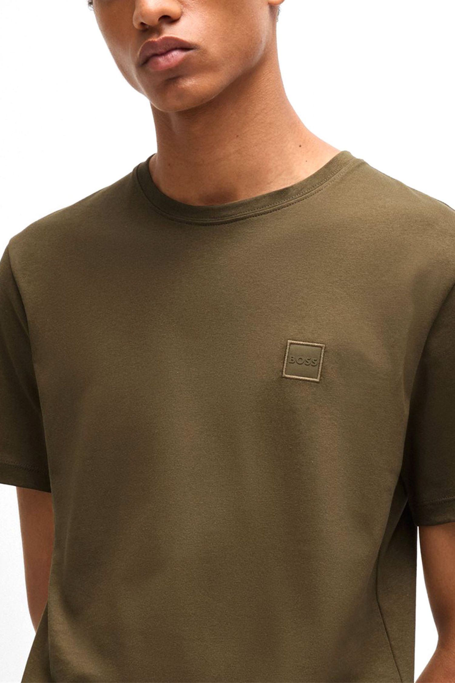 BOSS CASUAL T-SHIRT TALES ΧΑΚΙ φωτογραφία