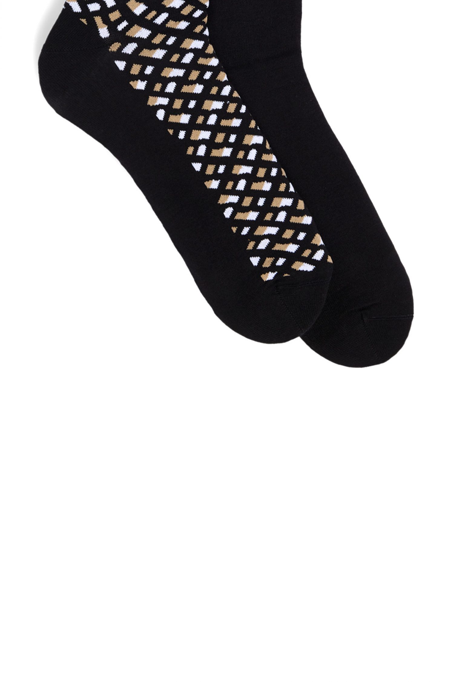 BOSS ΚΑΛΤΣΕΣ 2P RS MONOGRAM CC ΜΑΥΡΟ