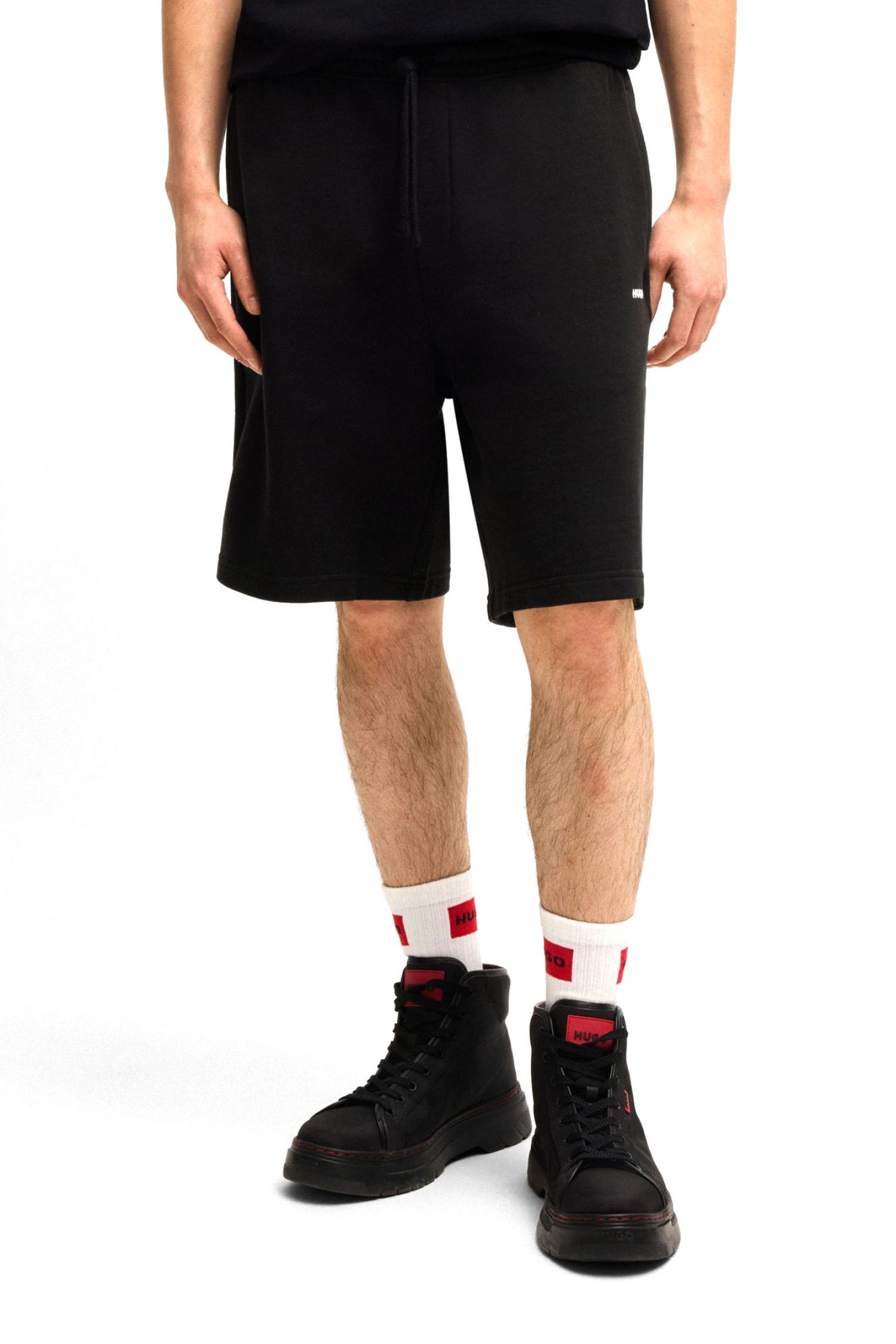 HUGO ΒΕΡΜΟΥΔΑ DAYONO LOGO ΜΑΥΡΟ