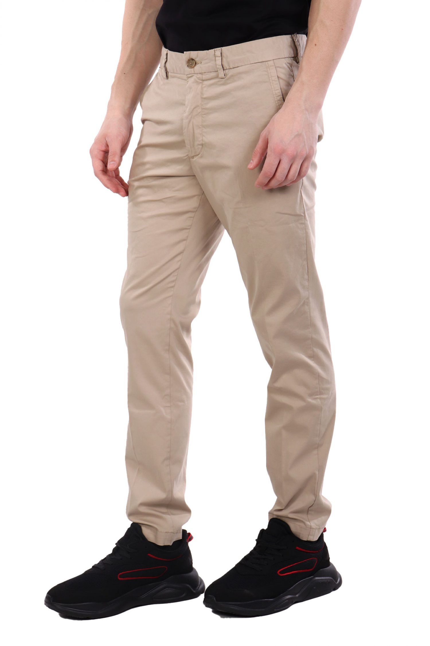 BOSS ΠΑΝΤΕΛΟΝΙ CHINO SLIM FIT H-KAITON ΜΠΕΖ